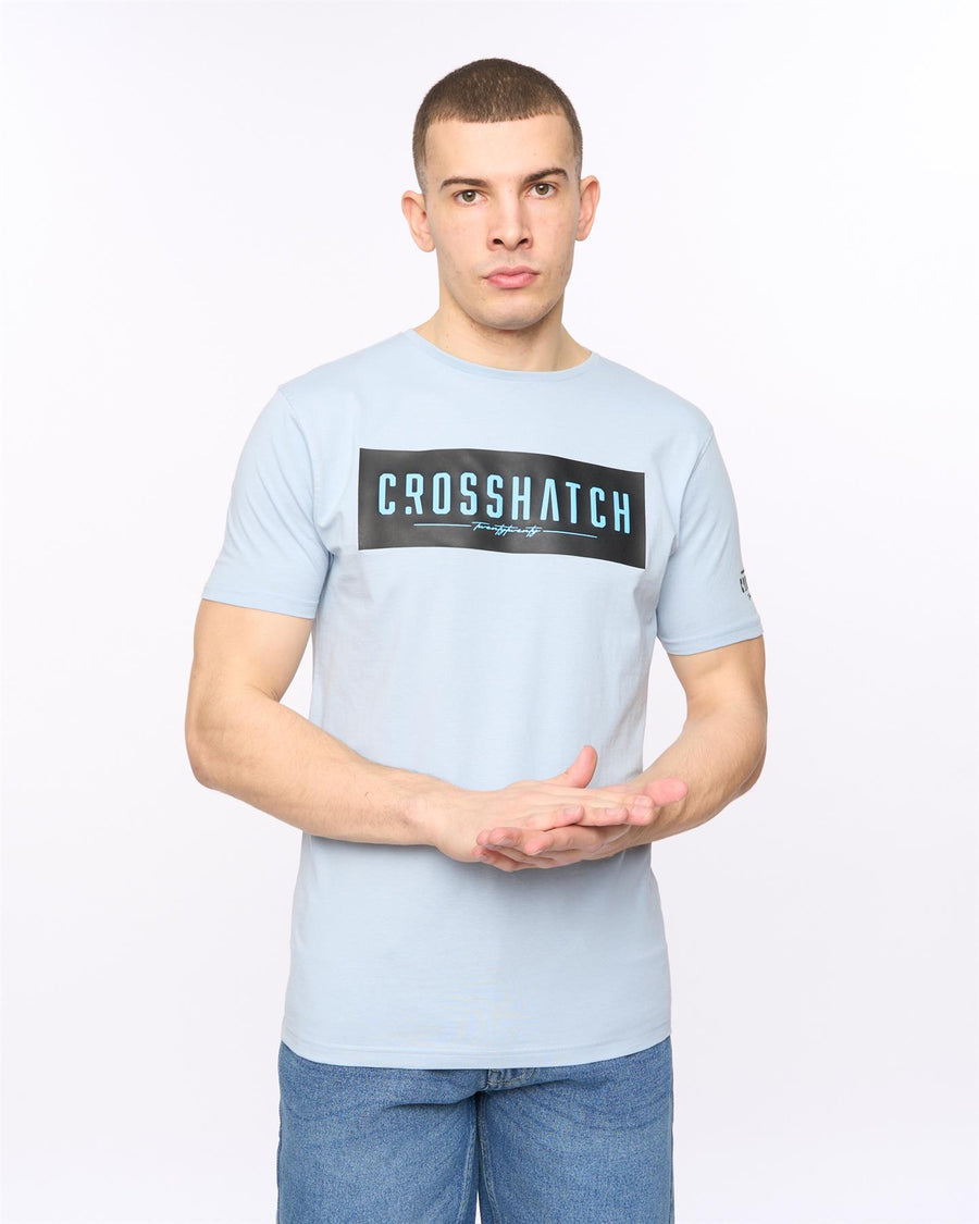 Mens Changra T-Shirt Light Blue