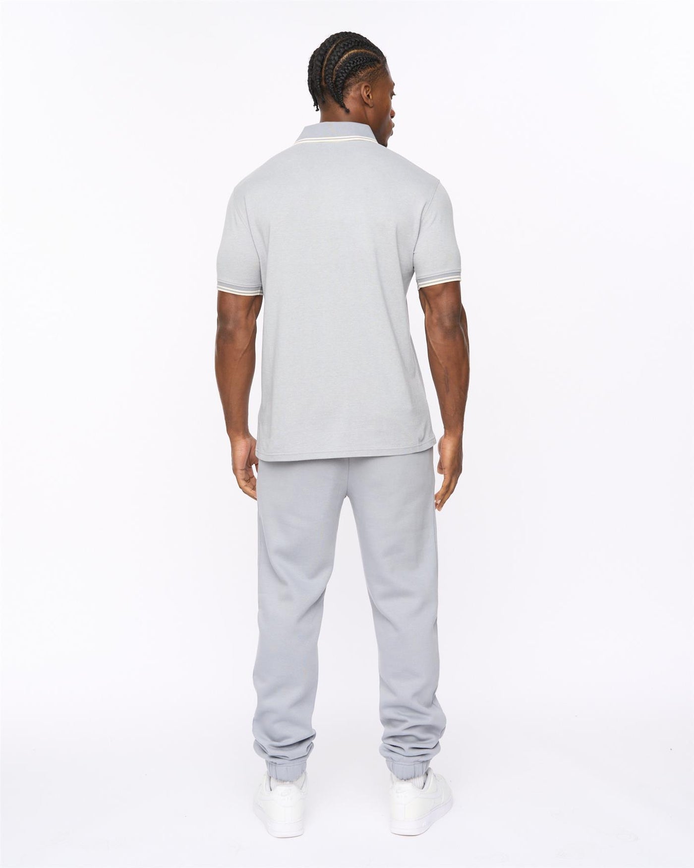 Mens Preece Polo Light Blue