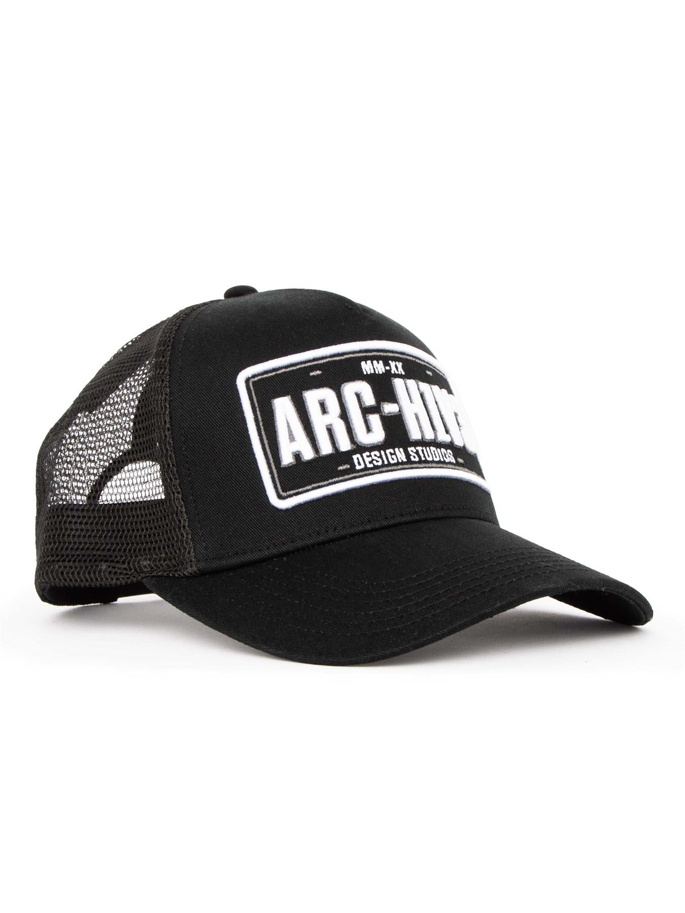 Mens Pitstop Trucker Cap Black