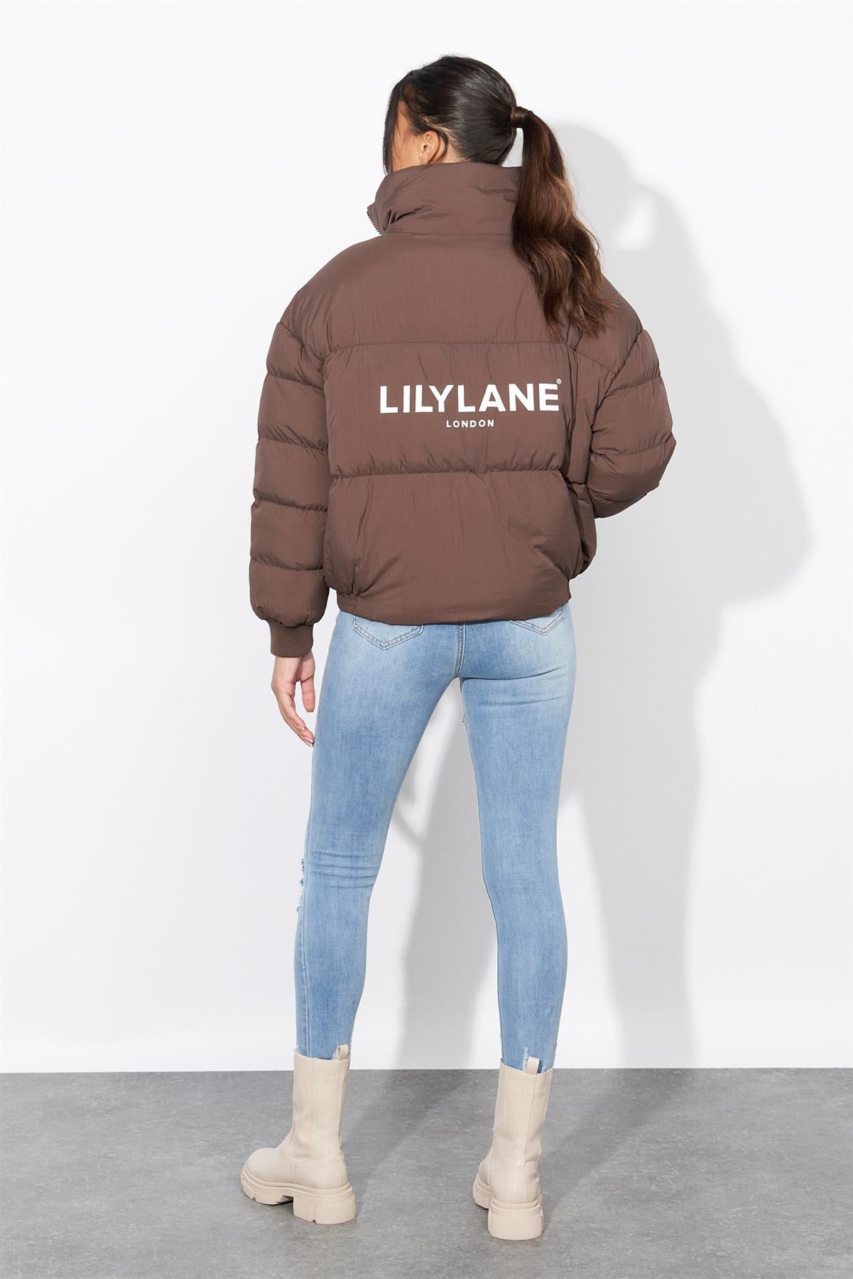 Ladies Lily Lane Julianna Jacket Brown