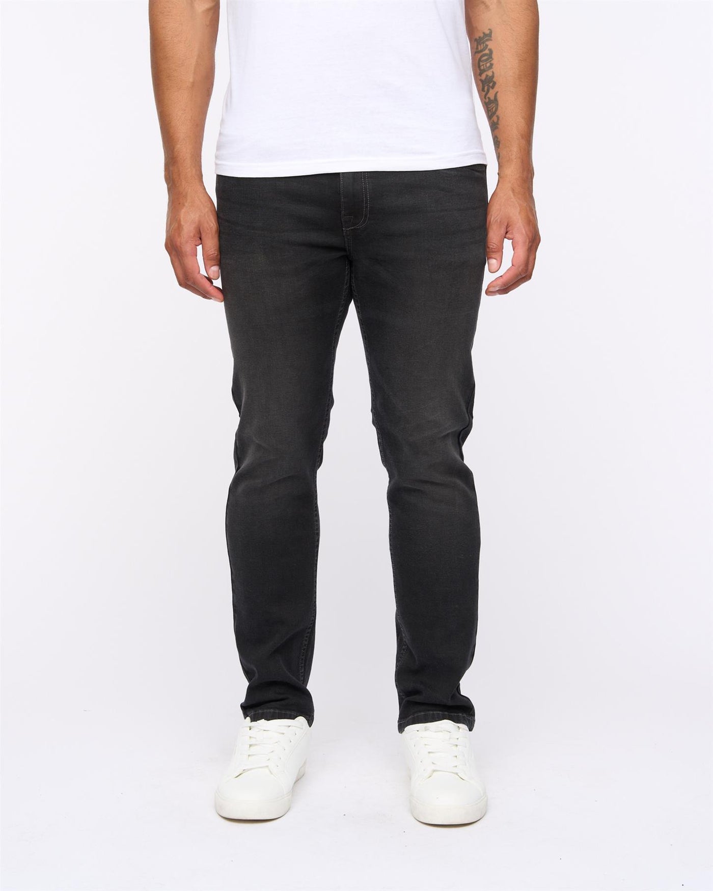 Mens Abingdon Slim Fit Jeans Black