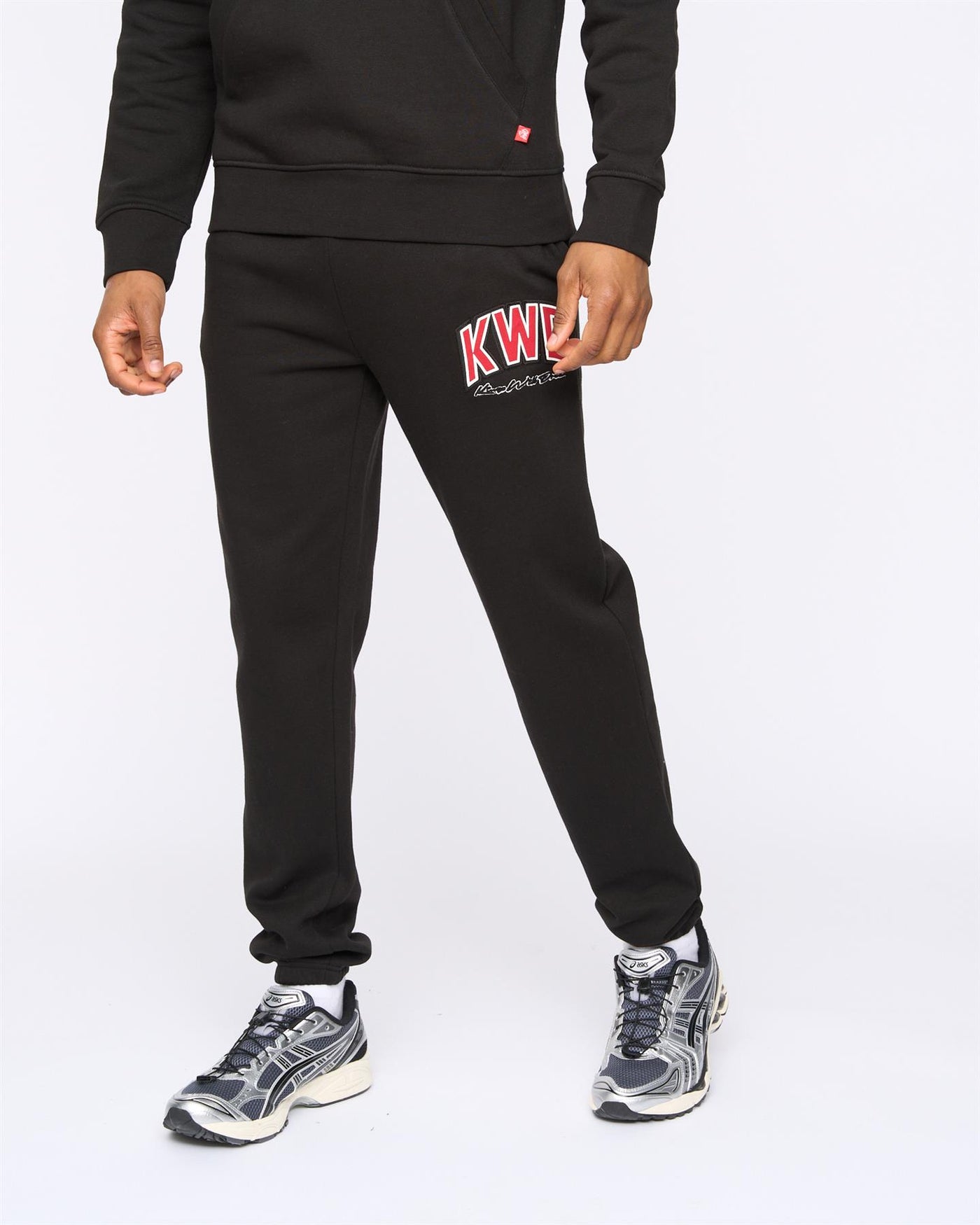 Mens Kingdome Joggers Black