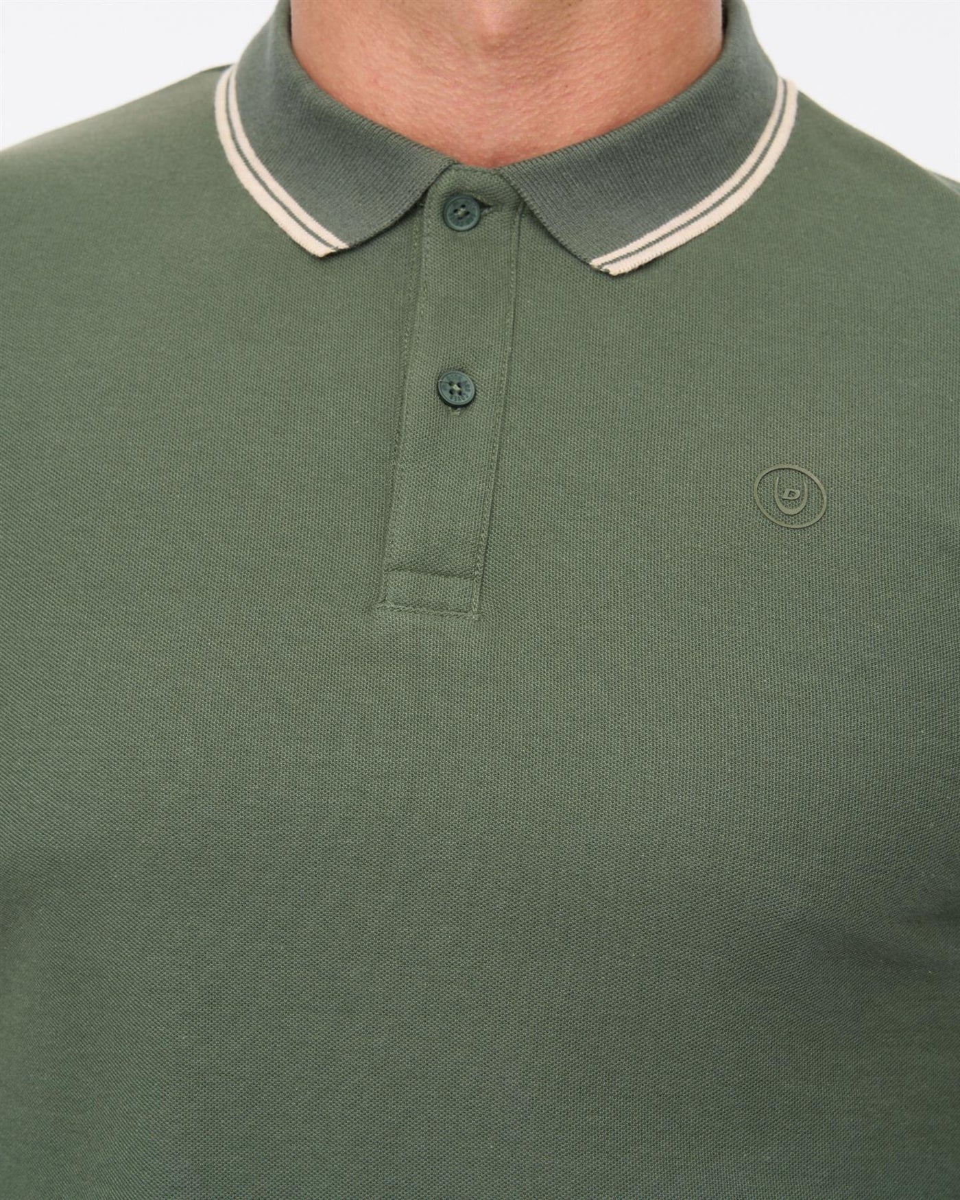 Mens Roxberry Long Sleeve Polo Forest Green