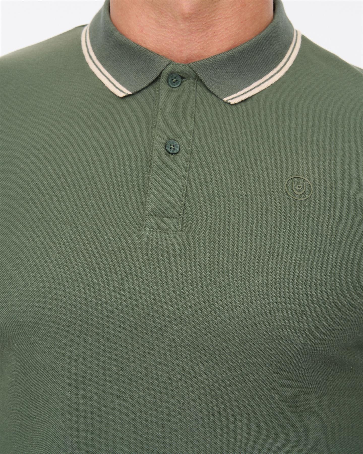 Mens Roxberry Long Sleeve Polo Forest Green