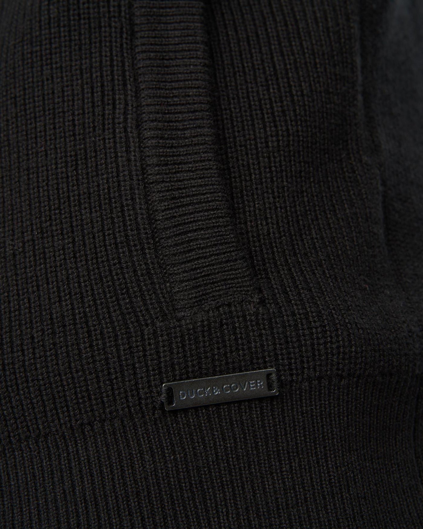 Mens Venosa Shawl Cardigan Black