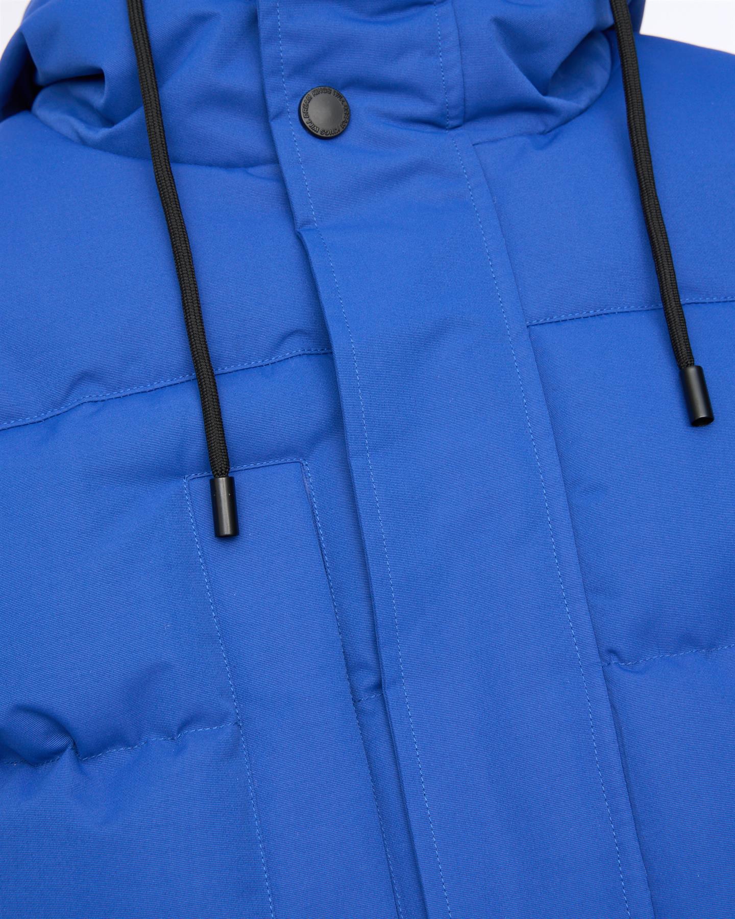 Mens Wakaday Bomber Jacket Blue