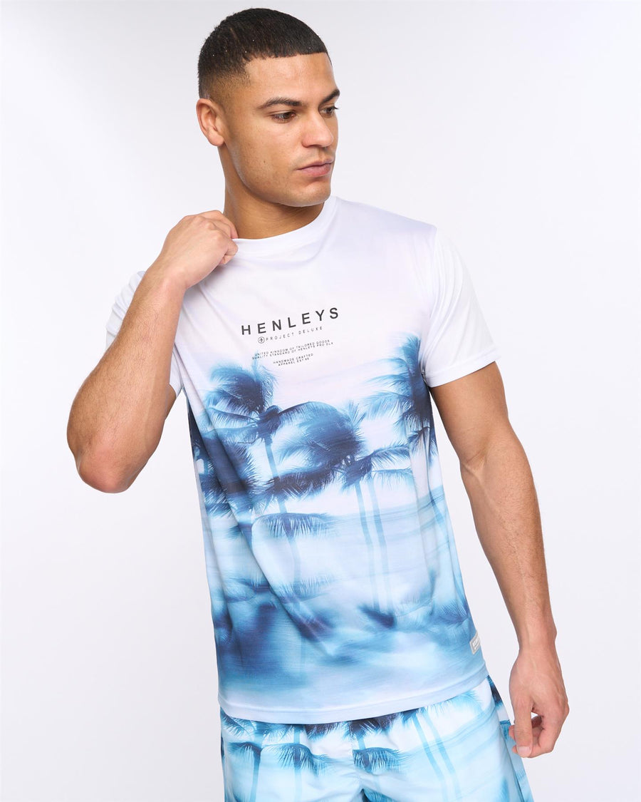 Mens Hennicane T-Shirt Optic White