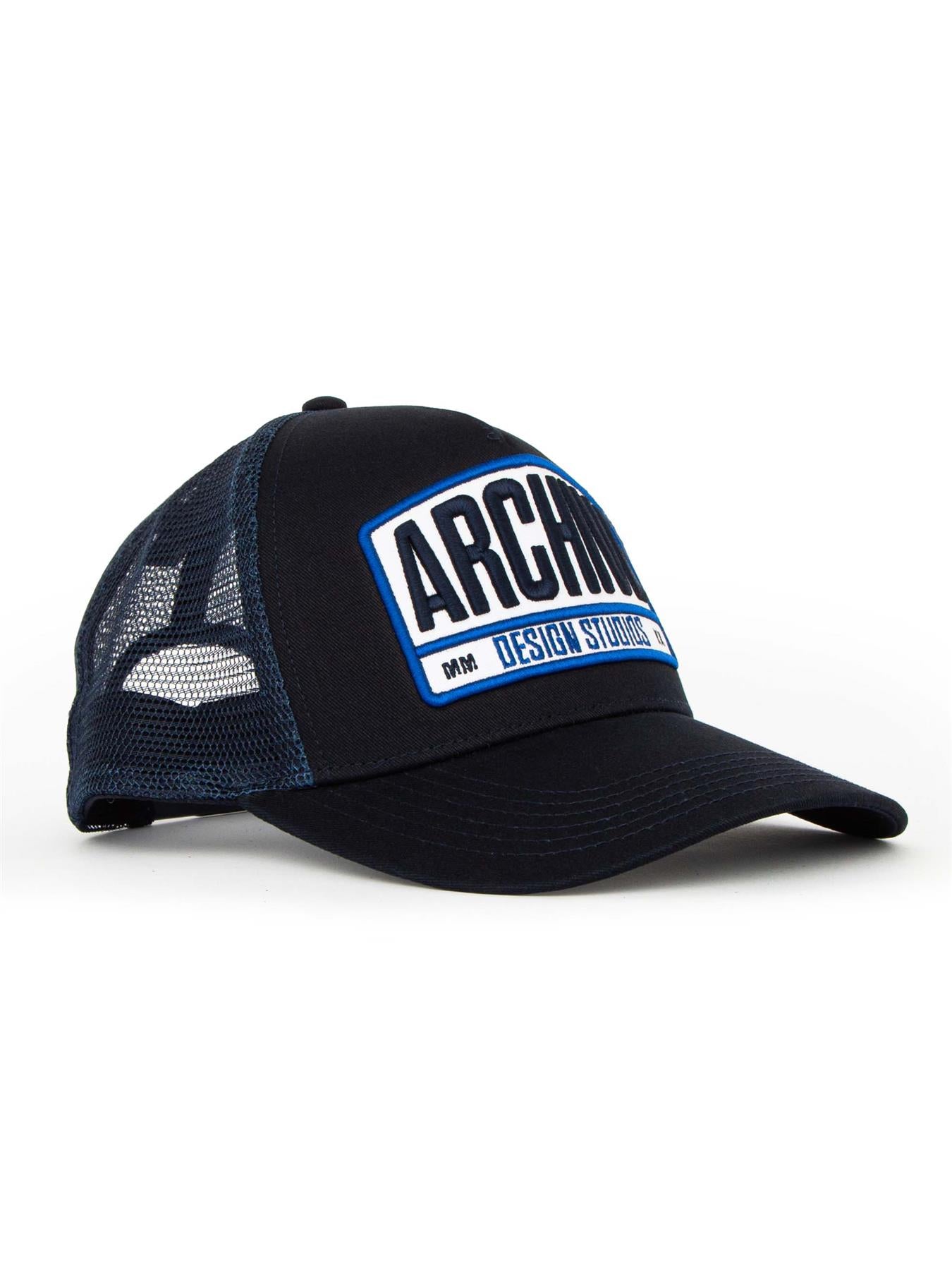 Mens Sanford Trucker Cap Navy