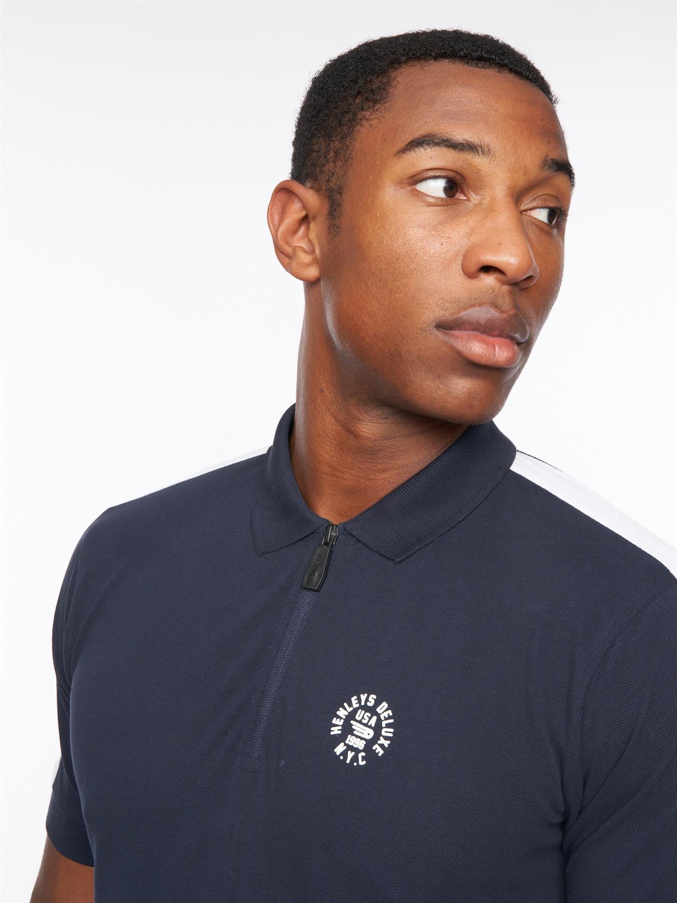Mens Calyer Polo Navy
