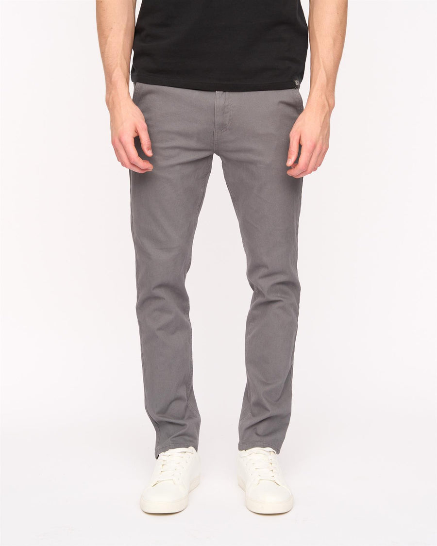 Mens Moretor Chinos Dark Grey