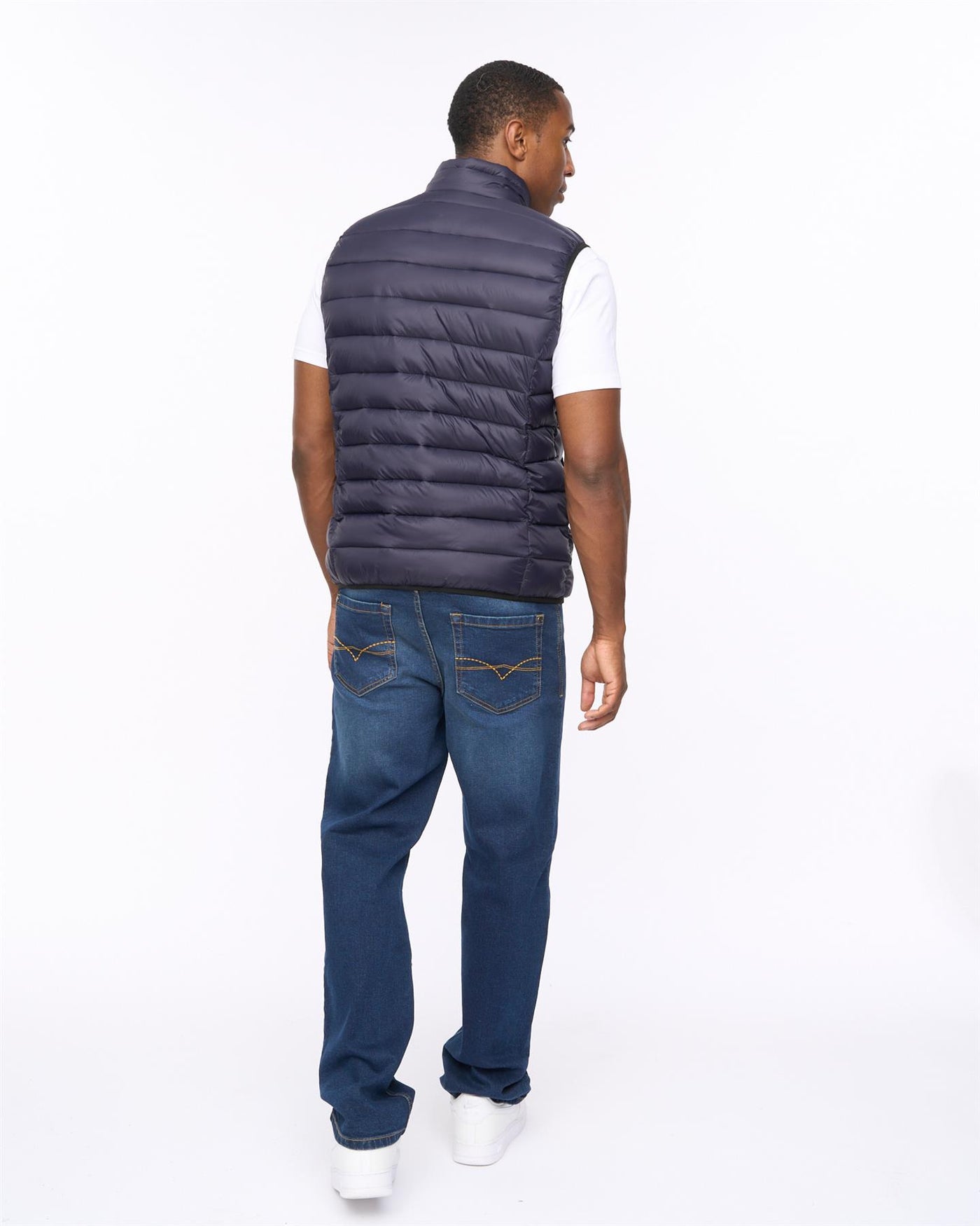 Mens Gattering MVE Gilet Dark Navy