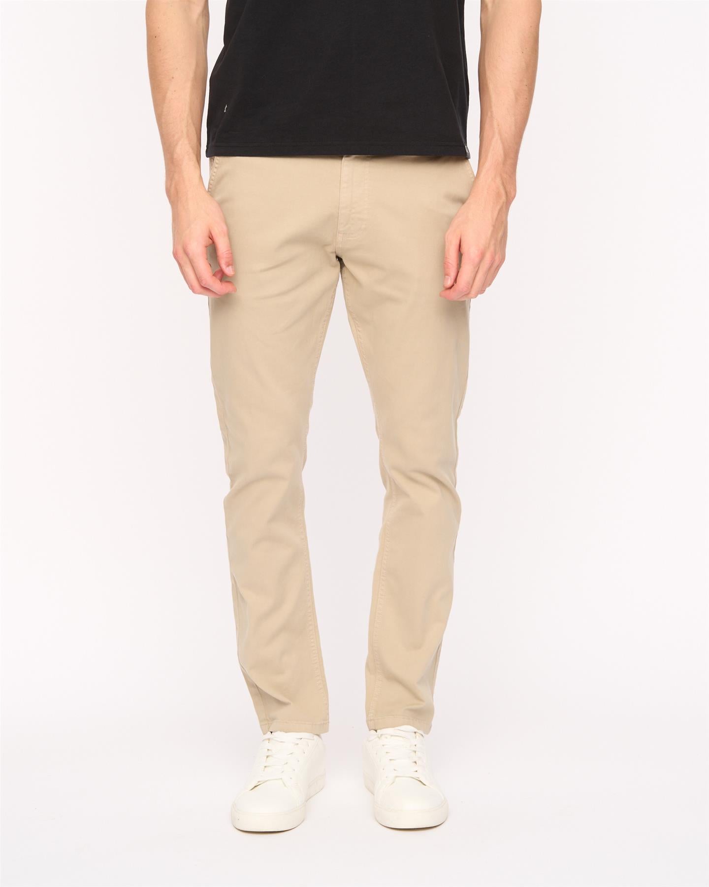 Mens Moretor Chinos Stone