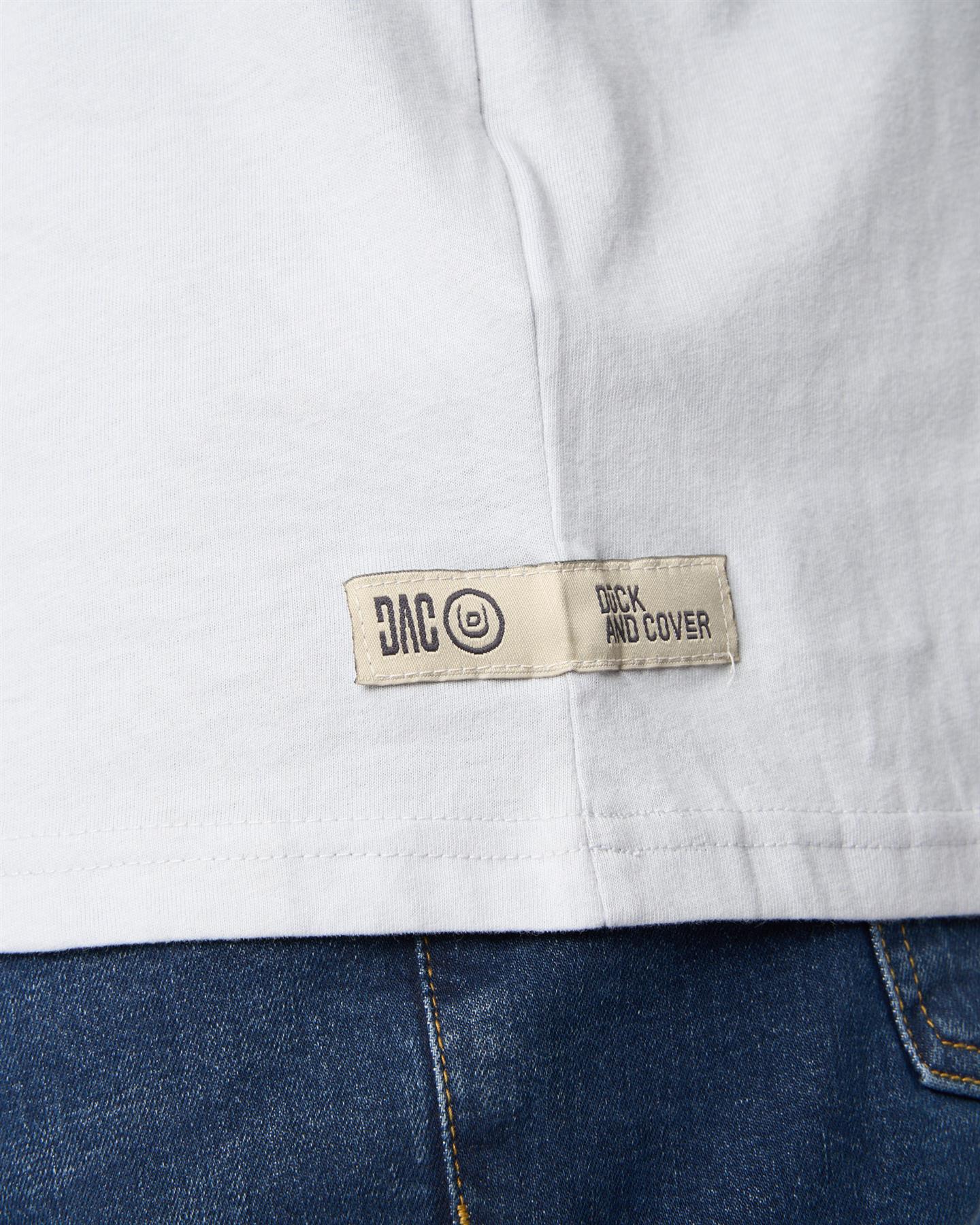 Mens Squarelarge T-Shirt Light Blue