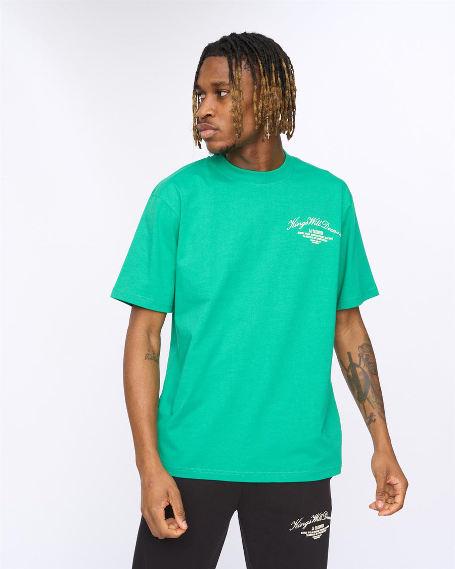 Mens Arch Oversized T-Shirt Green