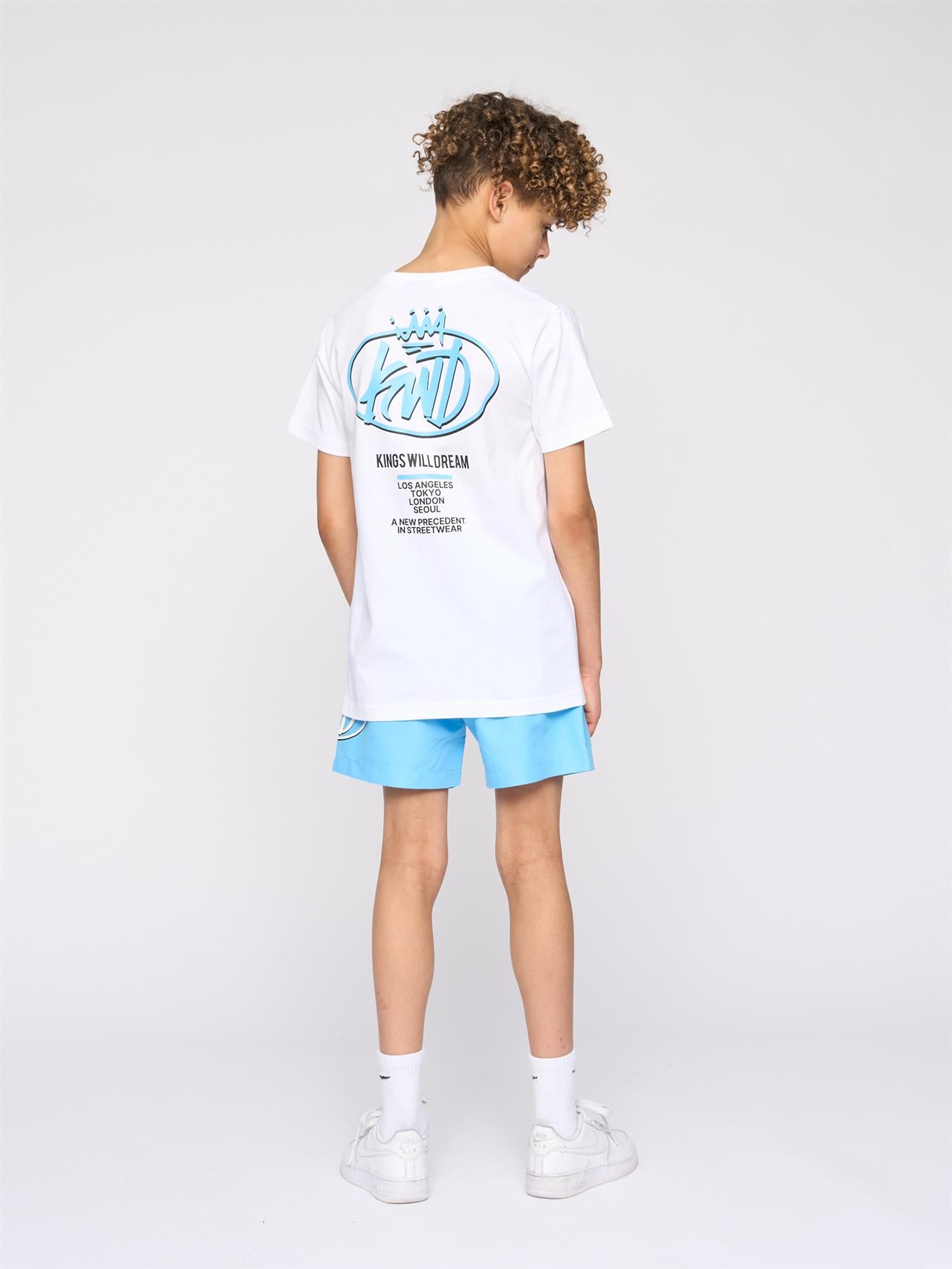 Kids Boys Soap T-Shirt White