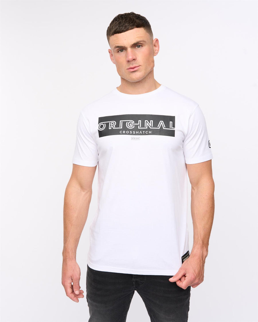Mens Kratmoss T-Shirt White