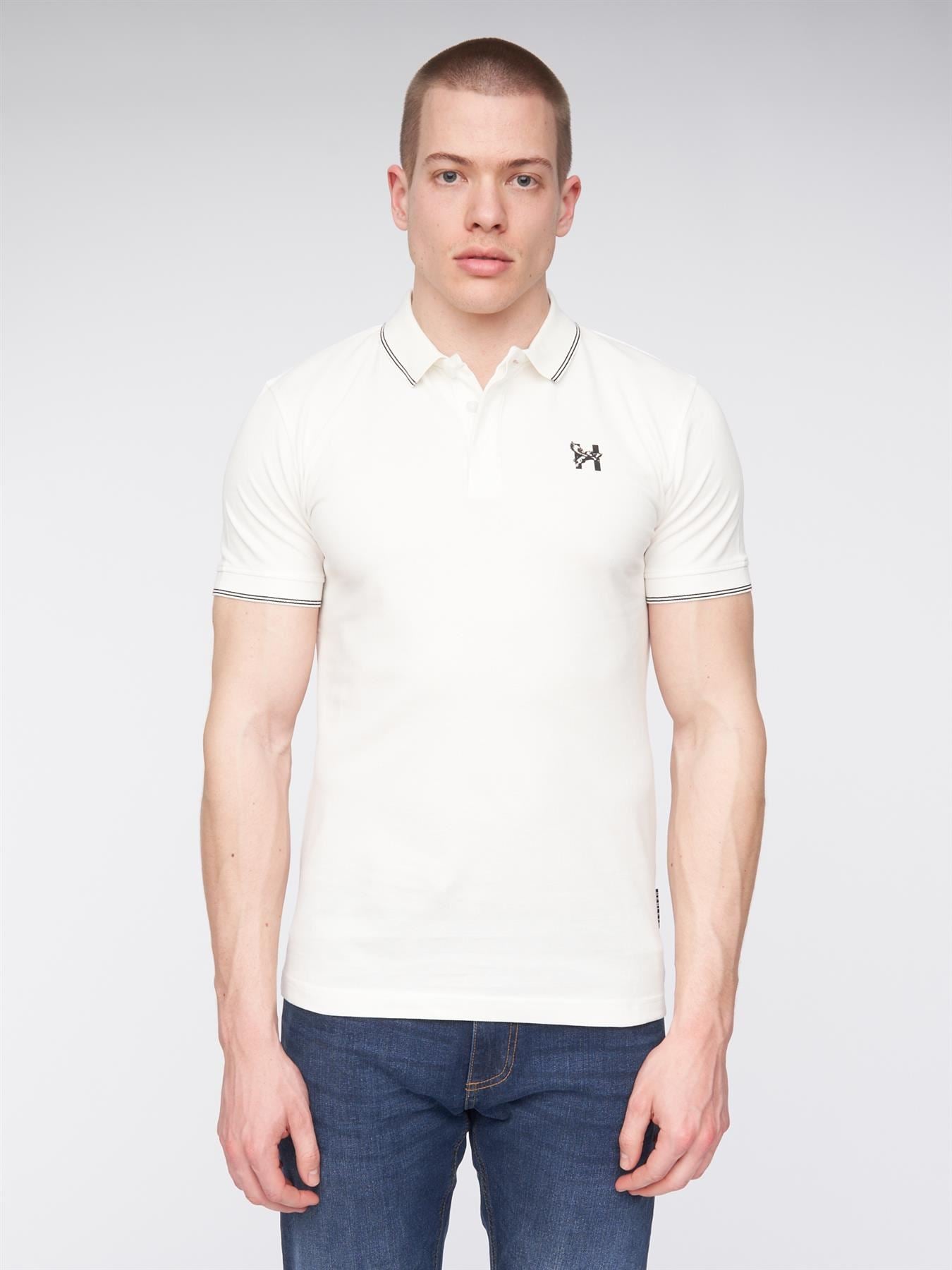 Mens Moorehen Polo White