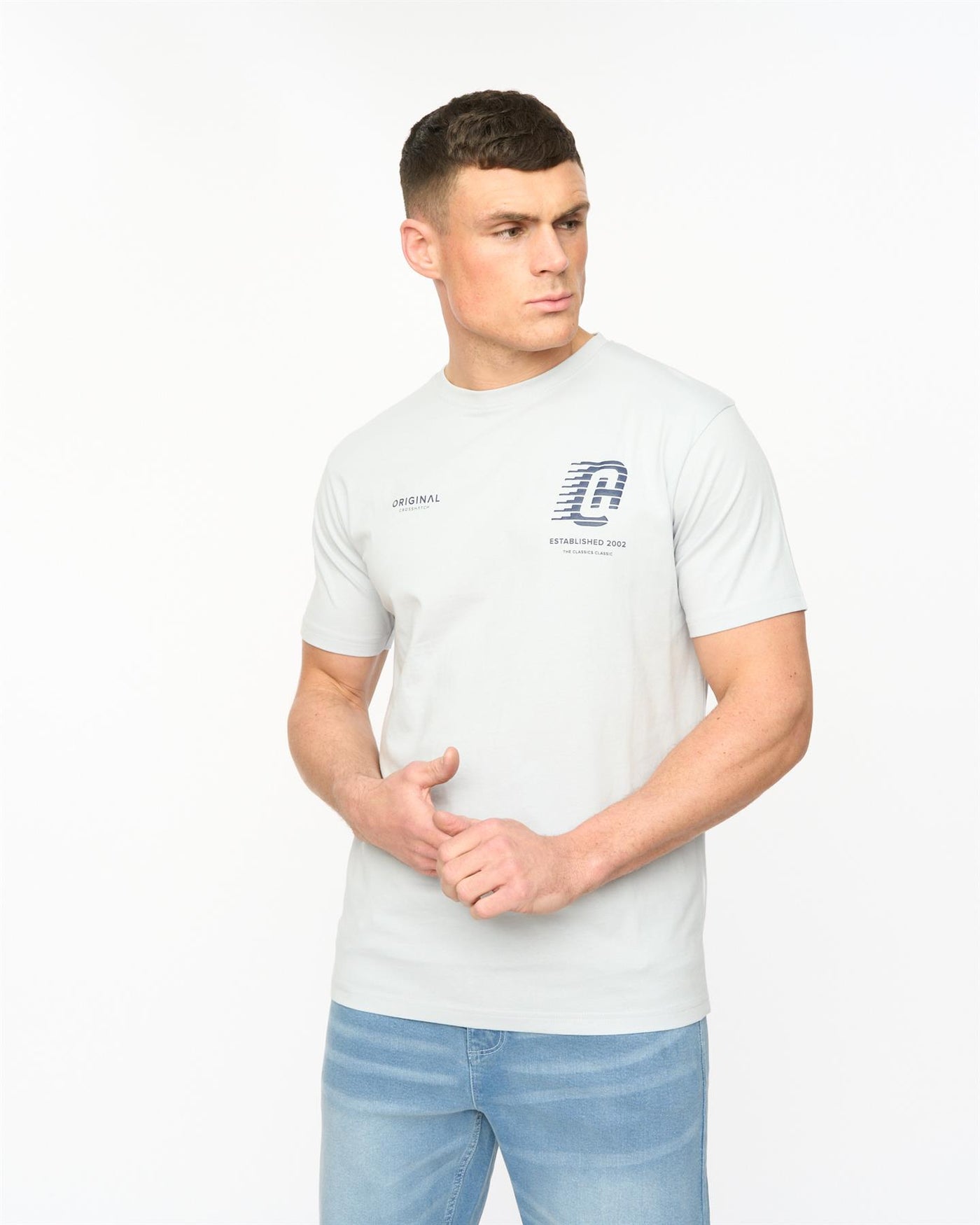 Mens Morville T-Shirt Light Blue