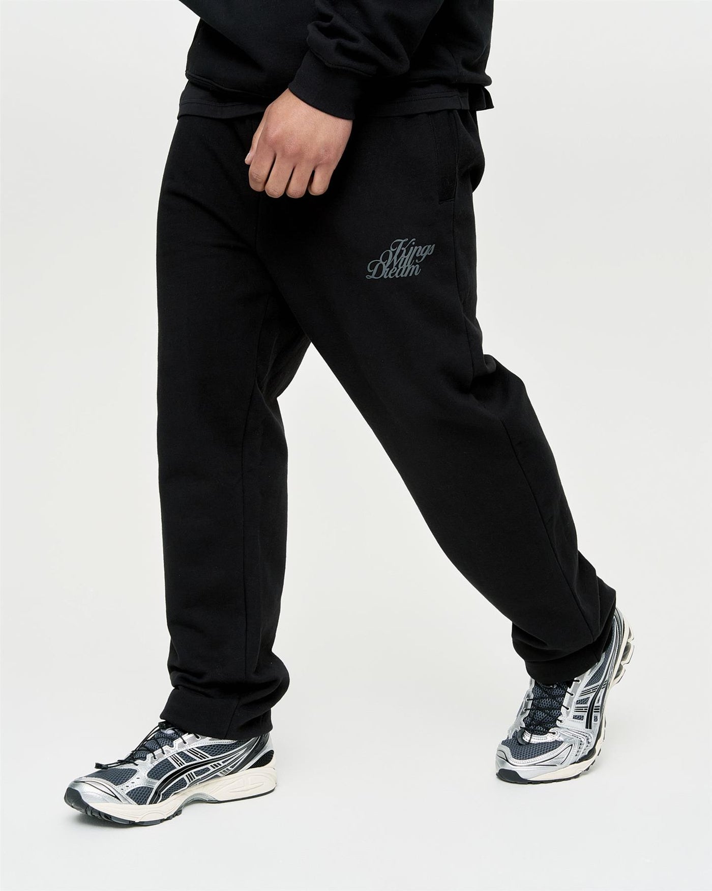 Mens Studio Scripted Joggers Black