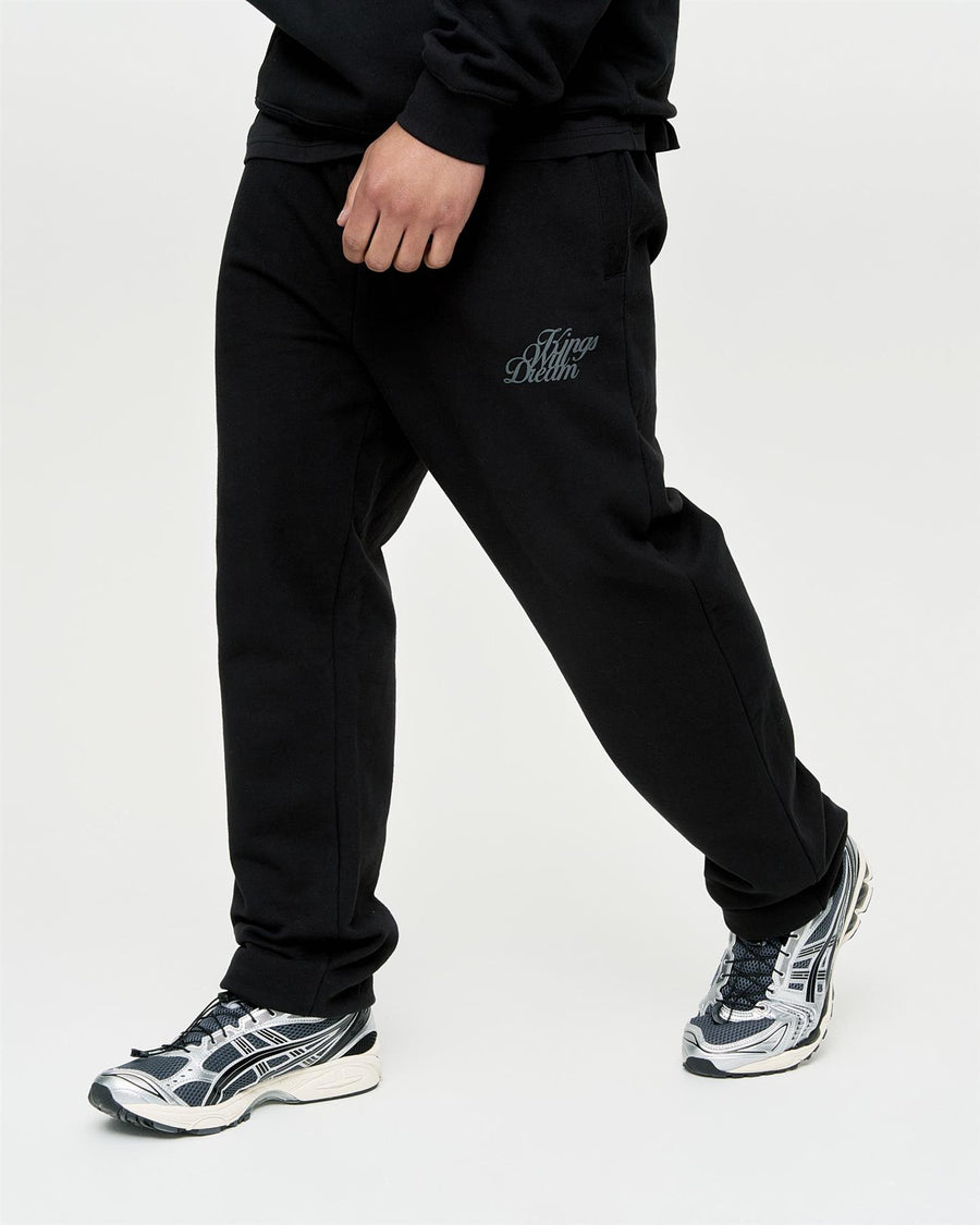 Mens Studio Scripted Joggers Black