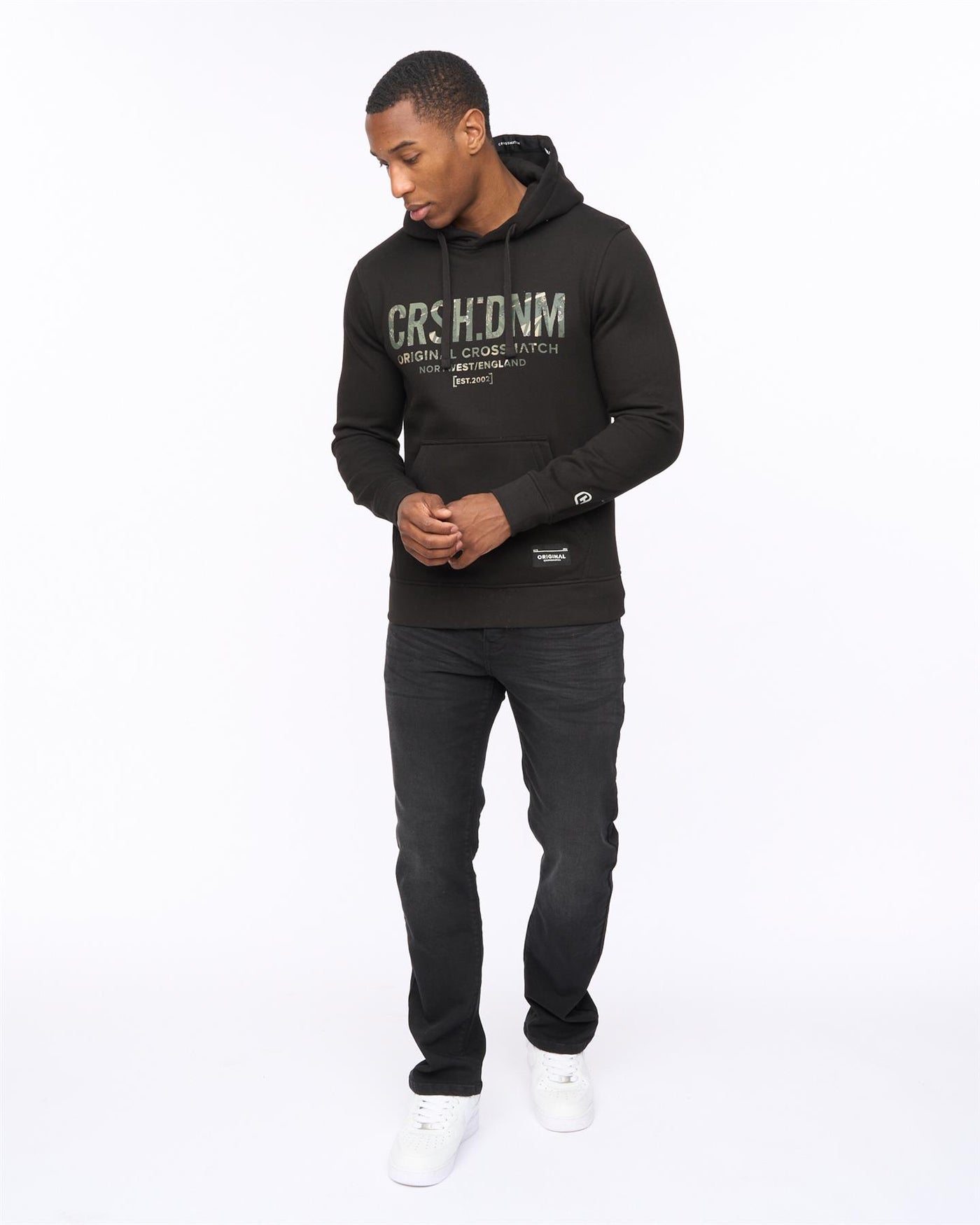 Mens Campbox Hoodie Black