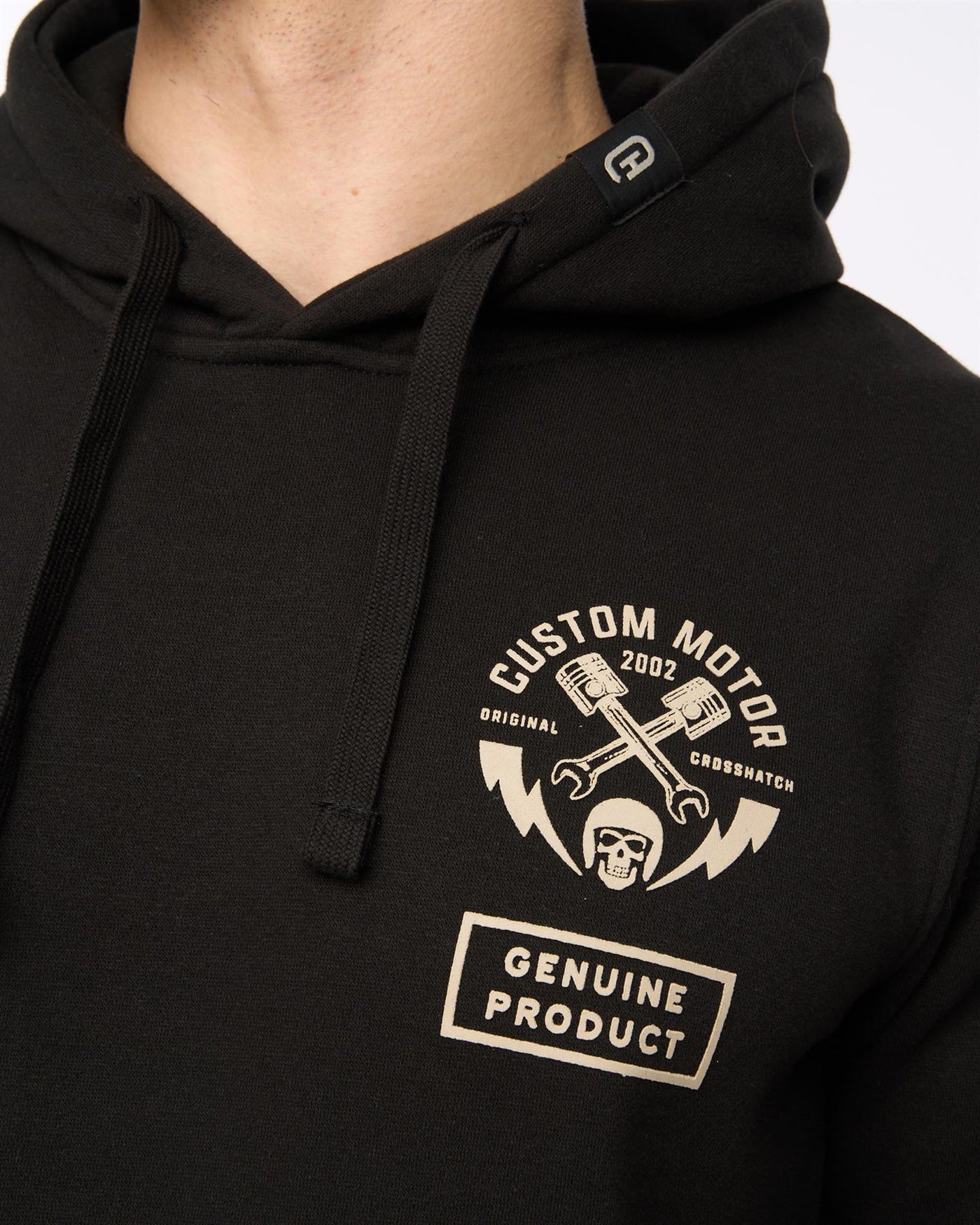 Mens Moules Hoodie Black