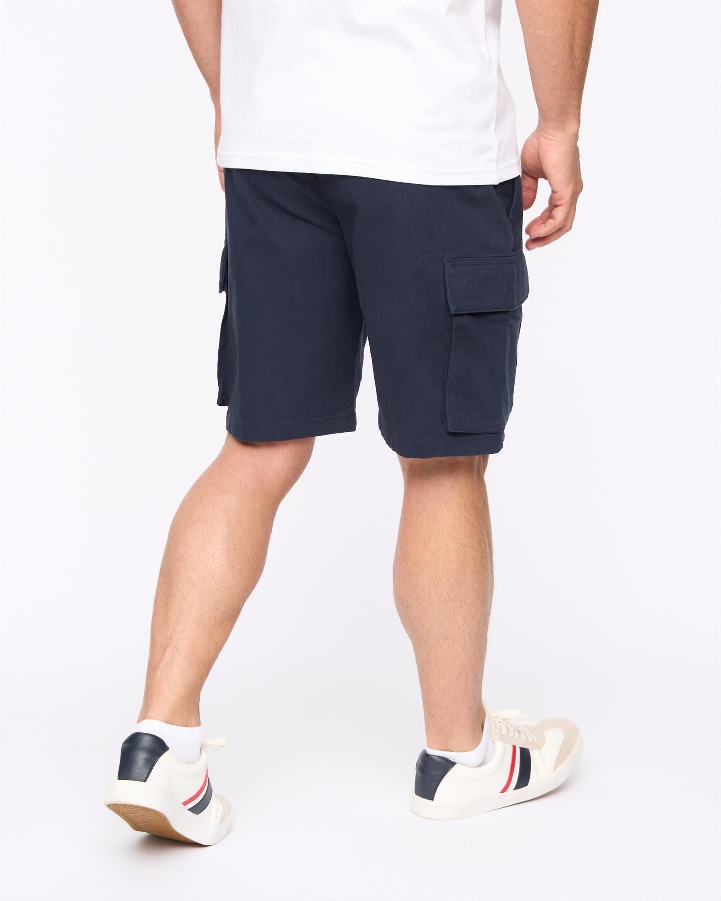 Mens Seaford Cargo Shorts Navy