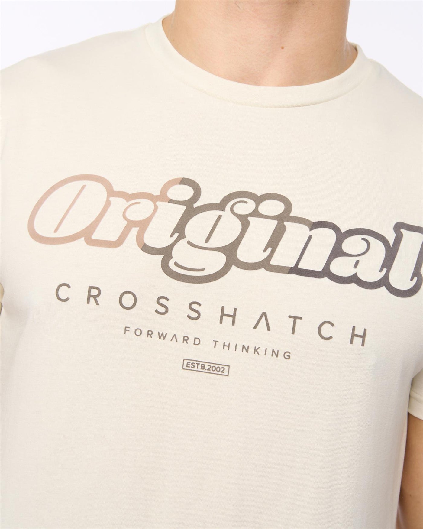Mens Hybridge T-Shirt Off White