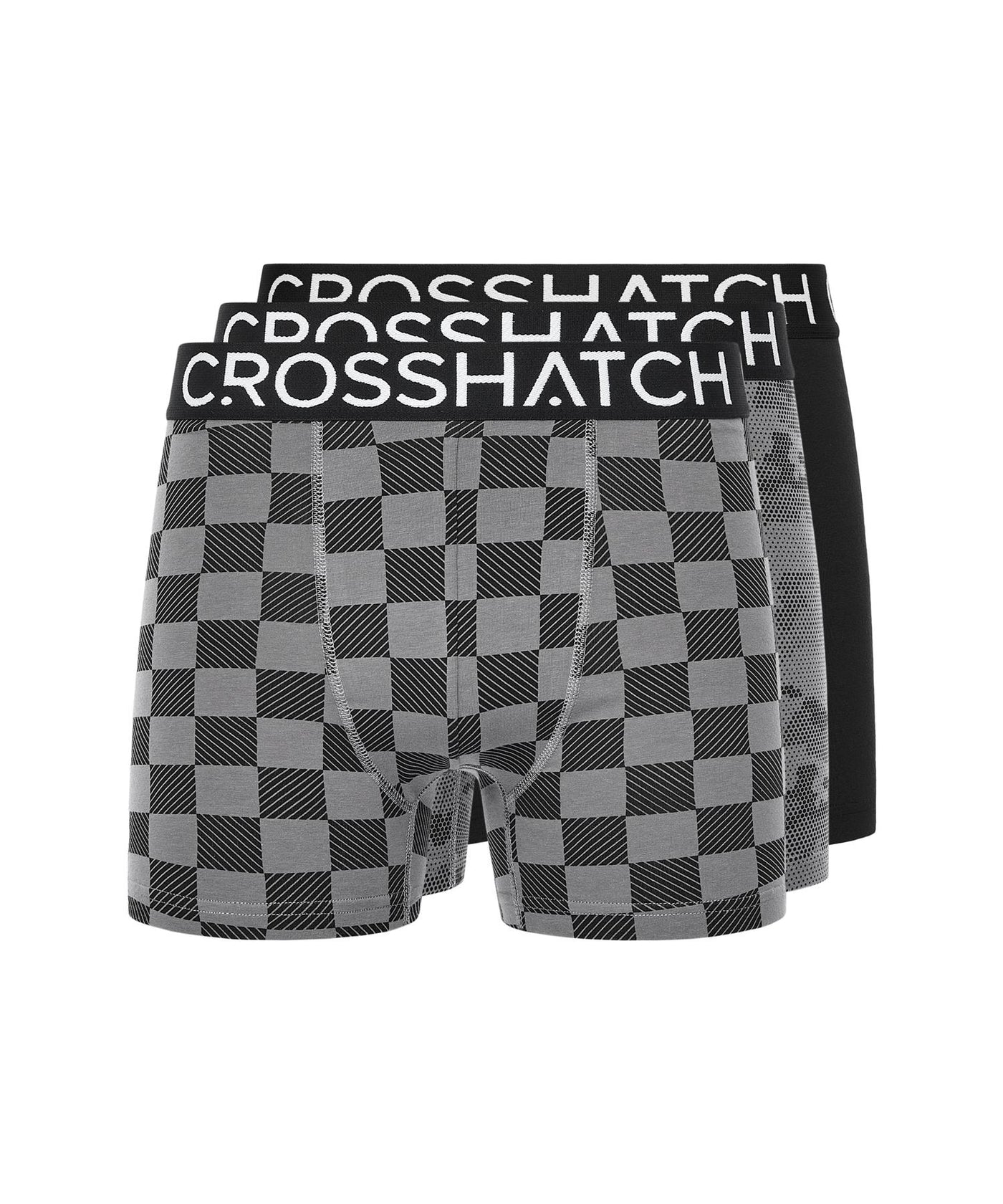Mens Bresler Boxers 3pk Black