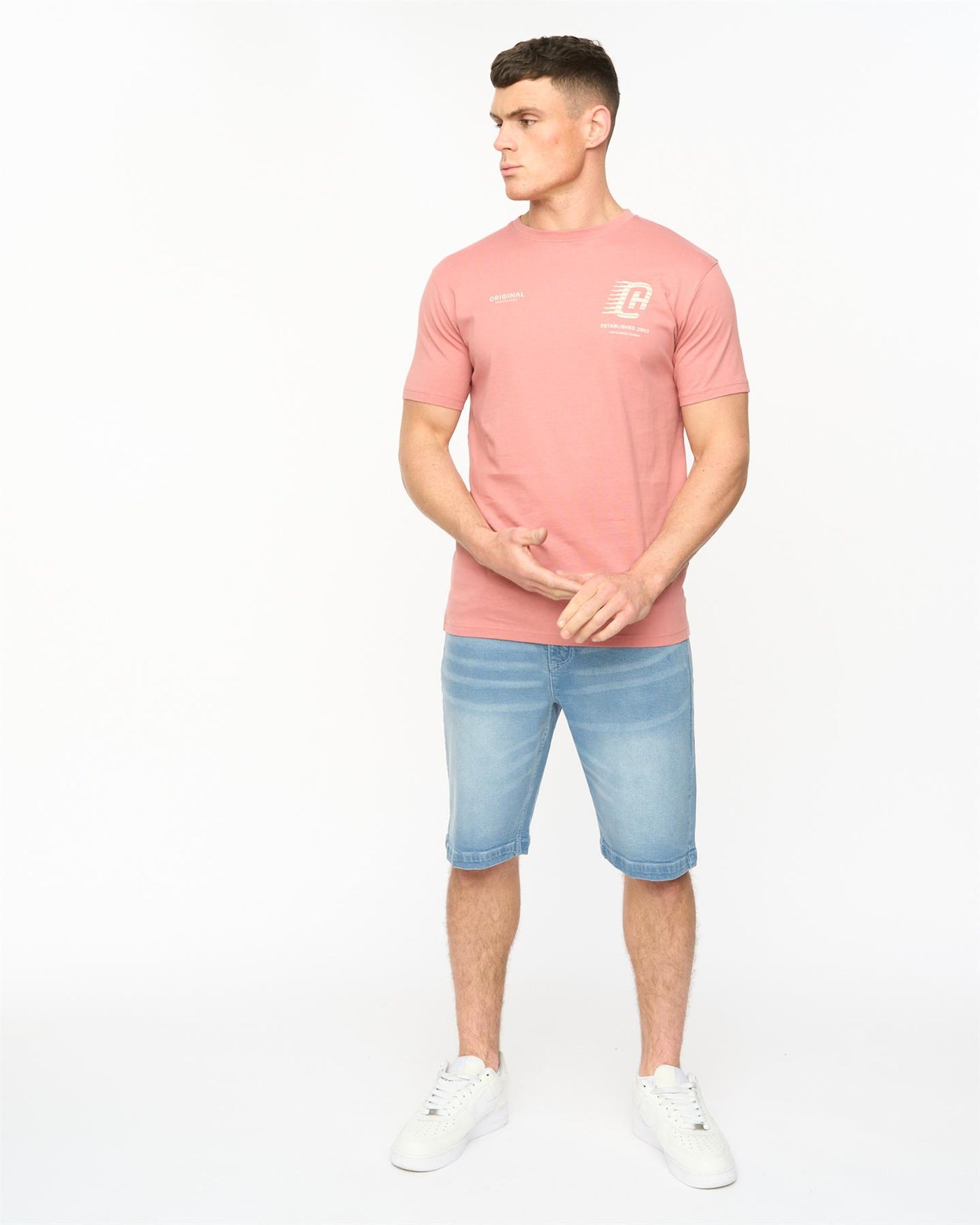 Mens Morville T-Shirt Pink
