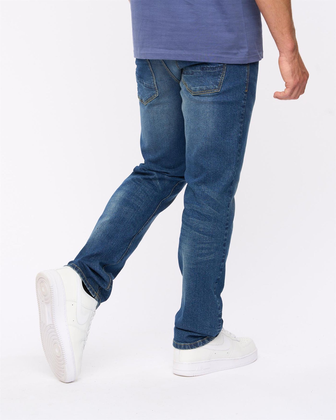 Cadman Straight Jeans Stone Wash