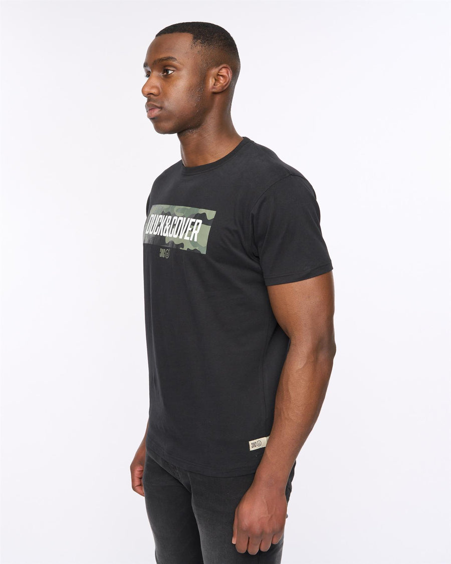 Mens Camotrax T-Shirt Black