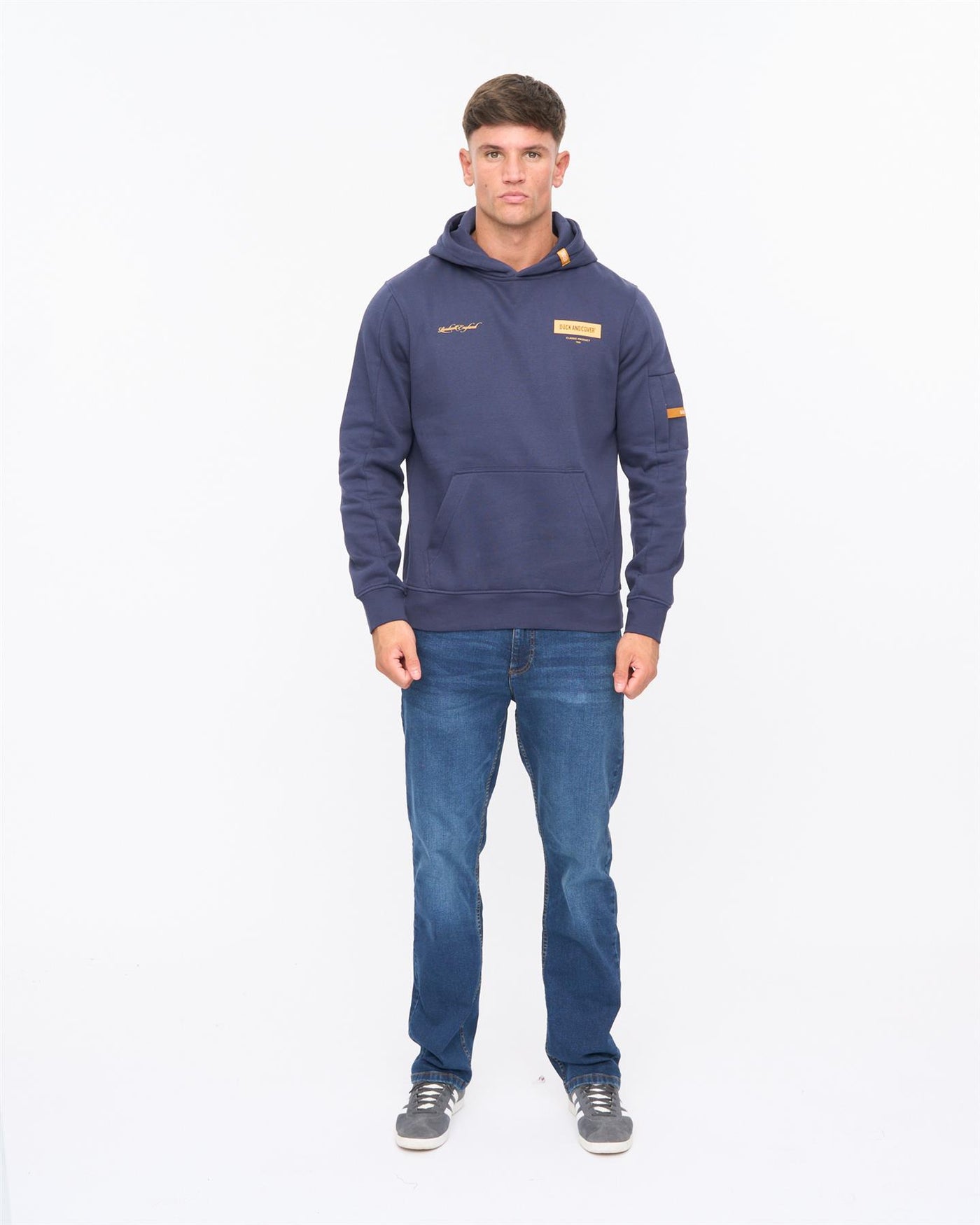 Mens Marsak V2 Hoodie Indigo