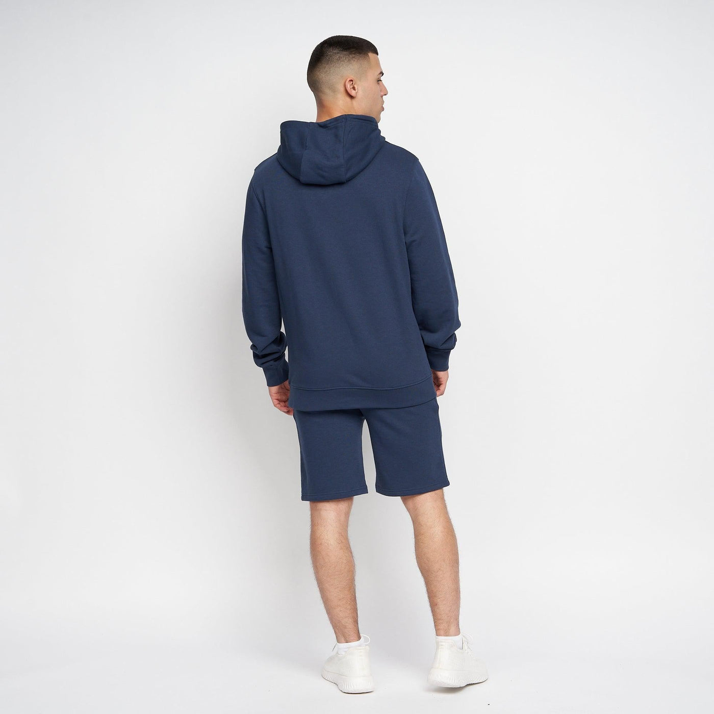 Crosshatch Mens Emmson Hoodie Navy