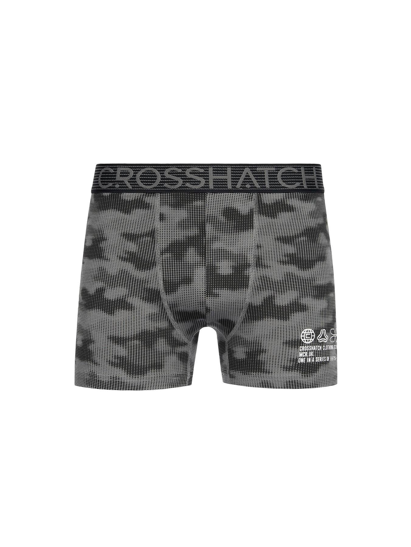 Mens Buzzard Boxers 5pk Black