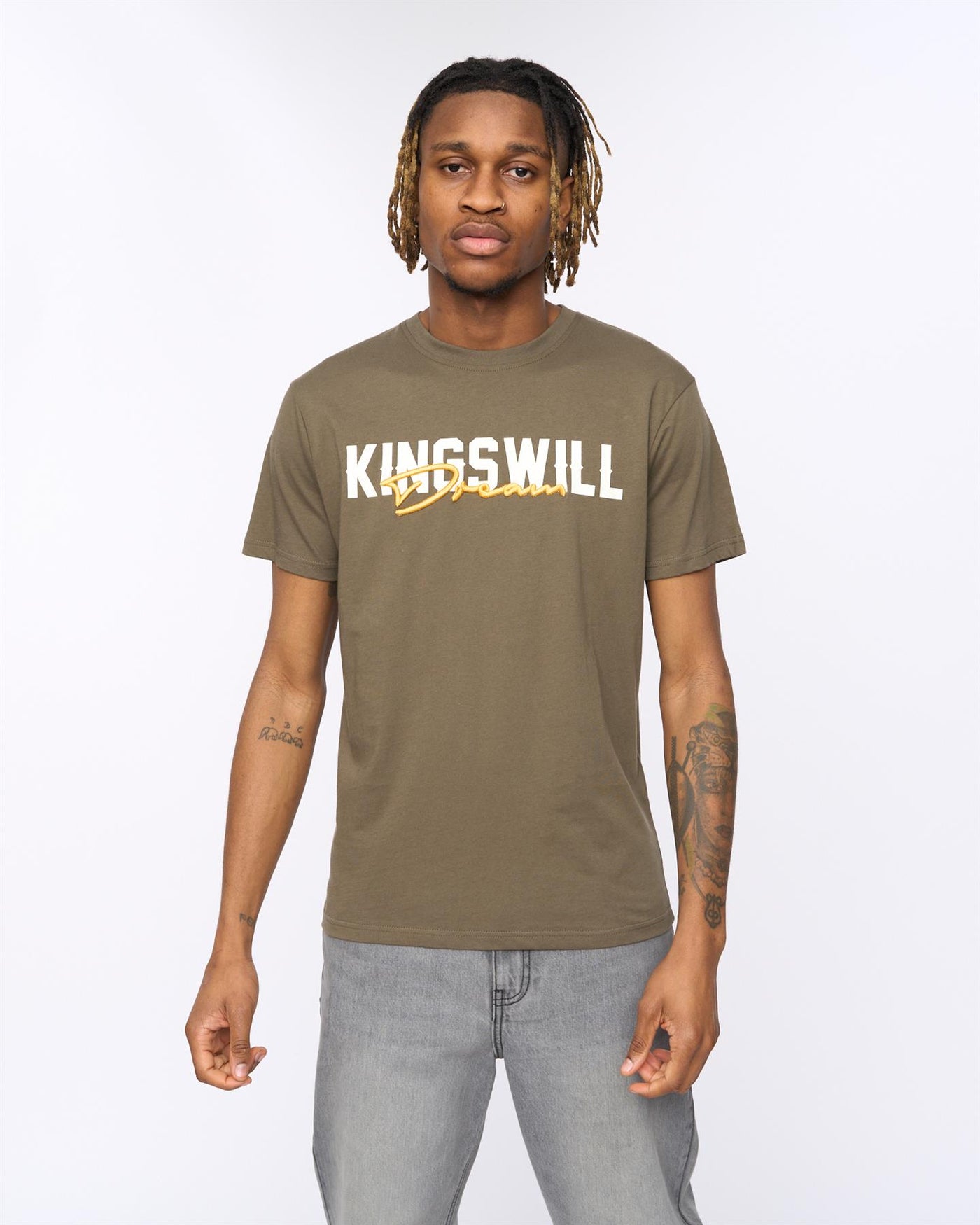 Mens Bilkie T-Shirt Olive