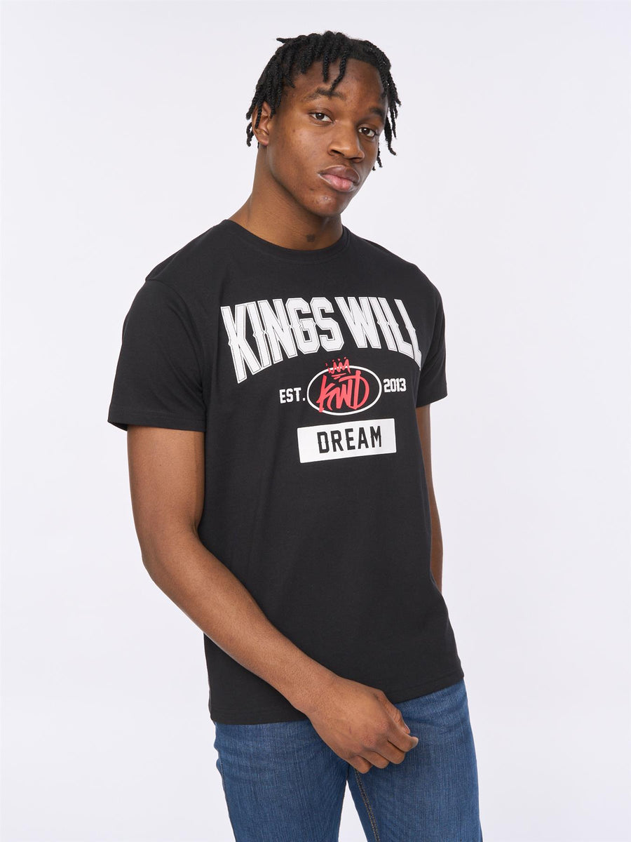 Mens Knockout T-Shirt Black