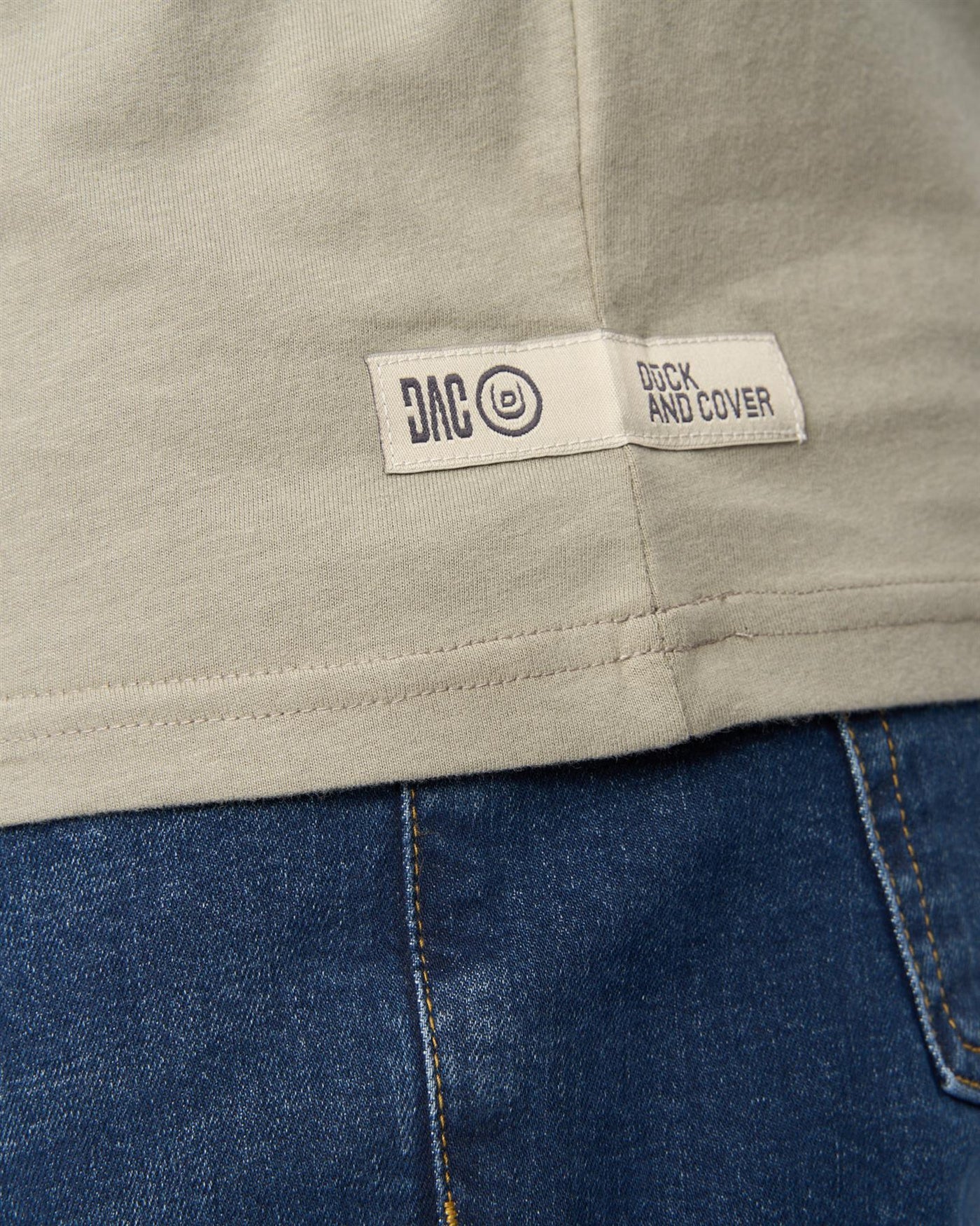 Mens Squarelarge T-Shirt Sage