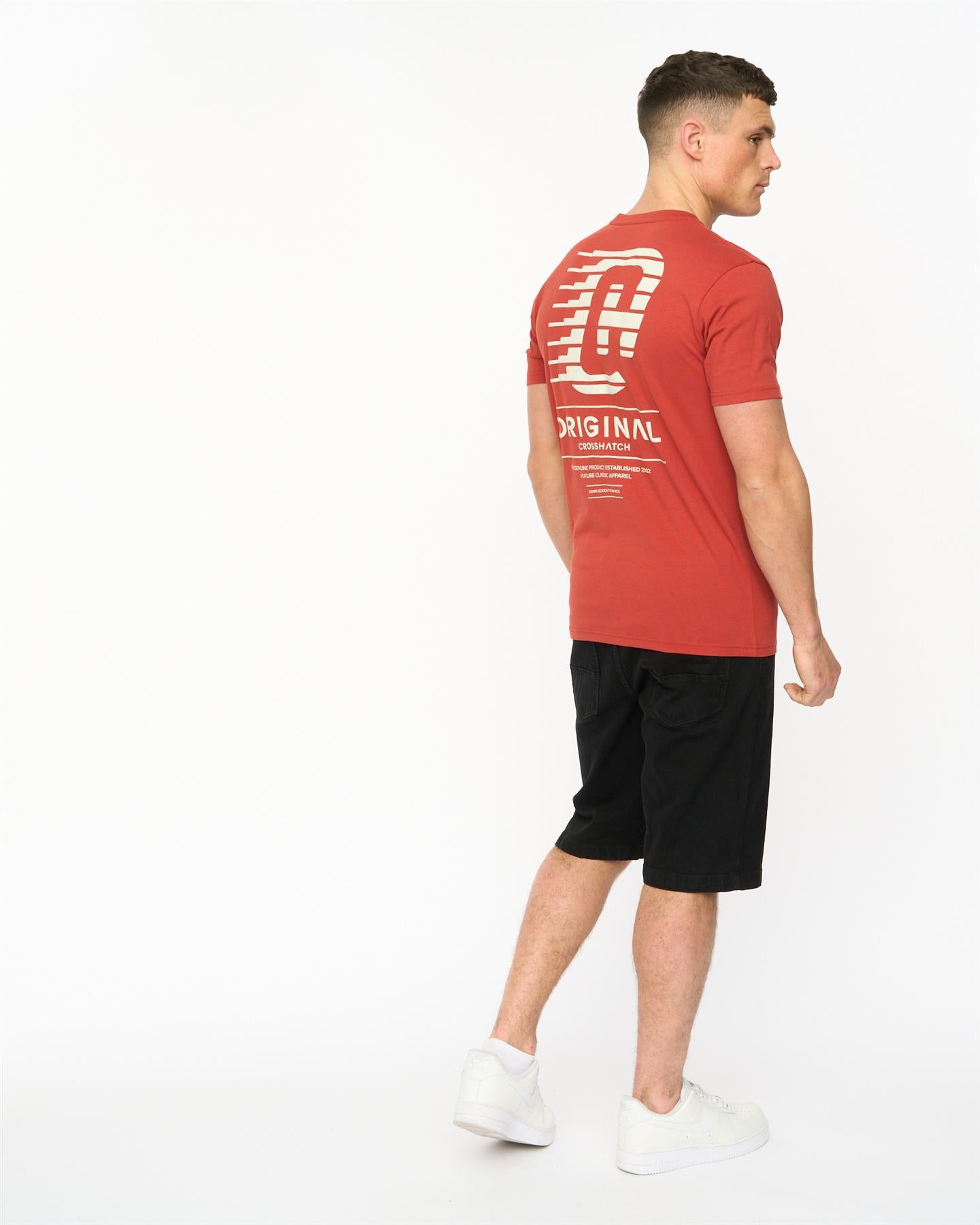 Mens Morville T-Shirt Red