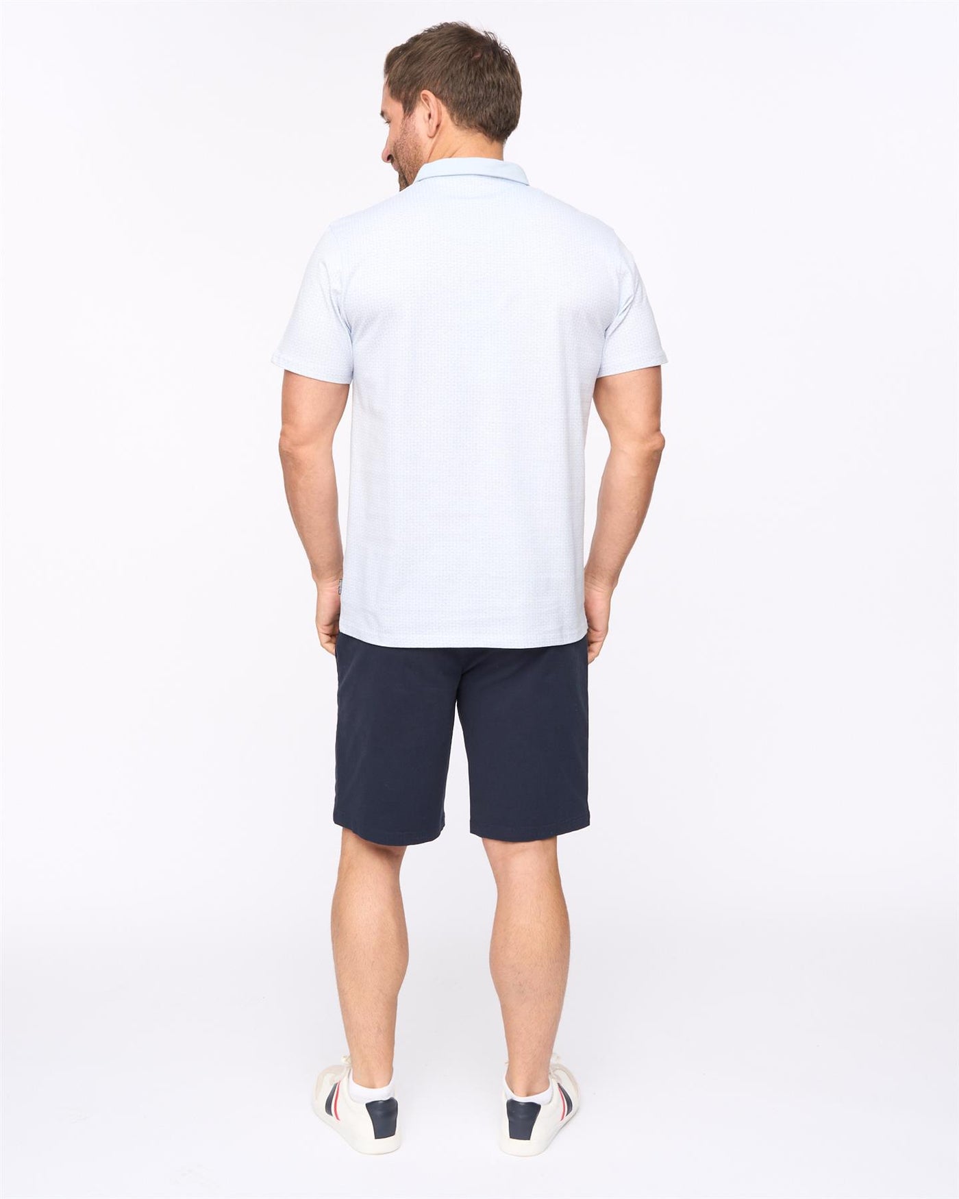 Mens Calvert Polo Light Blue