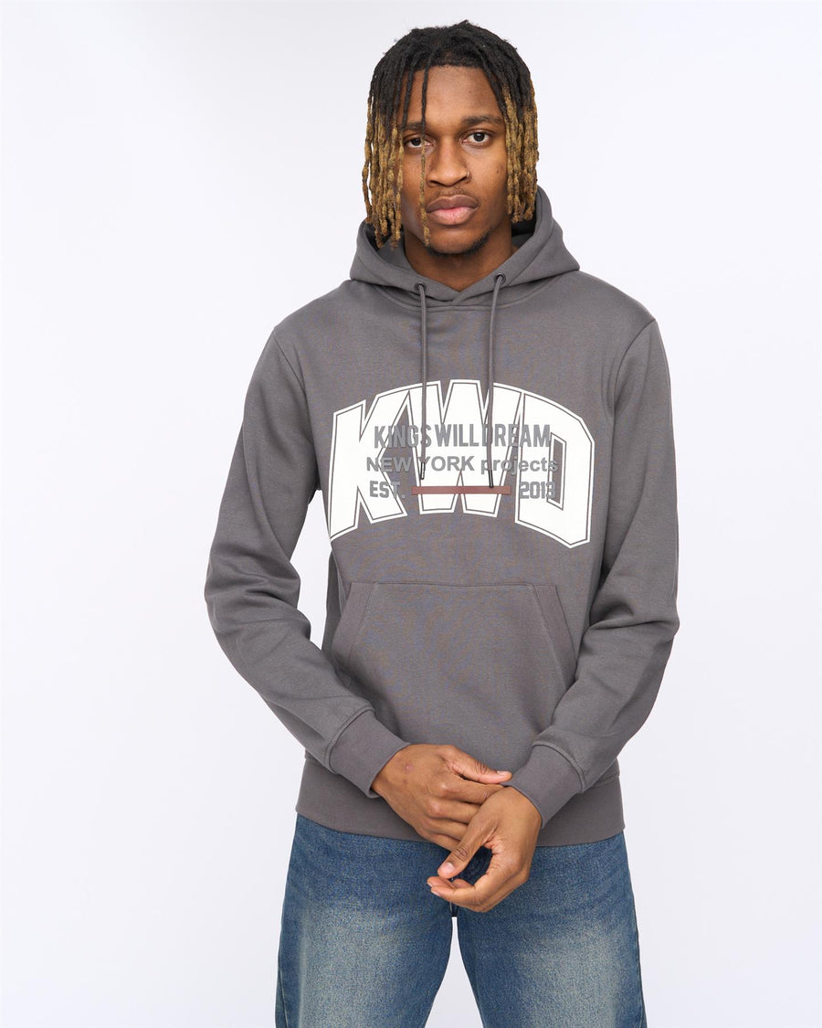 Mens Typeover Hoodie Asphalt