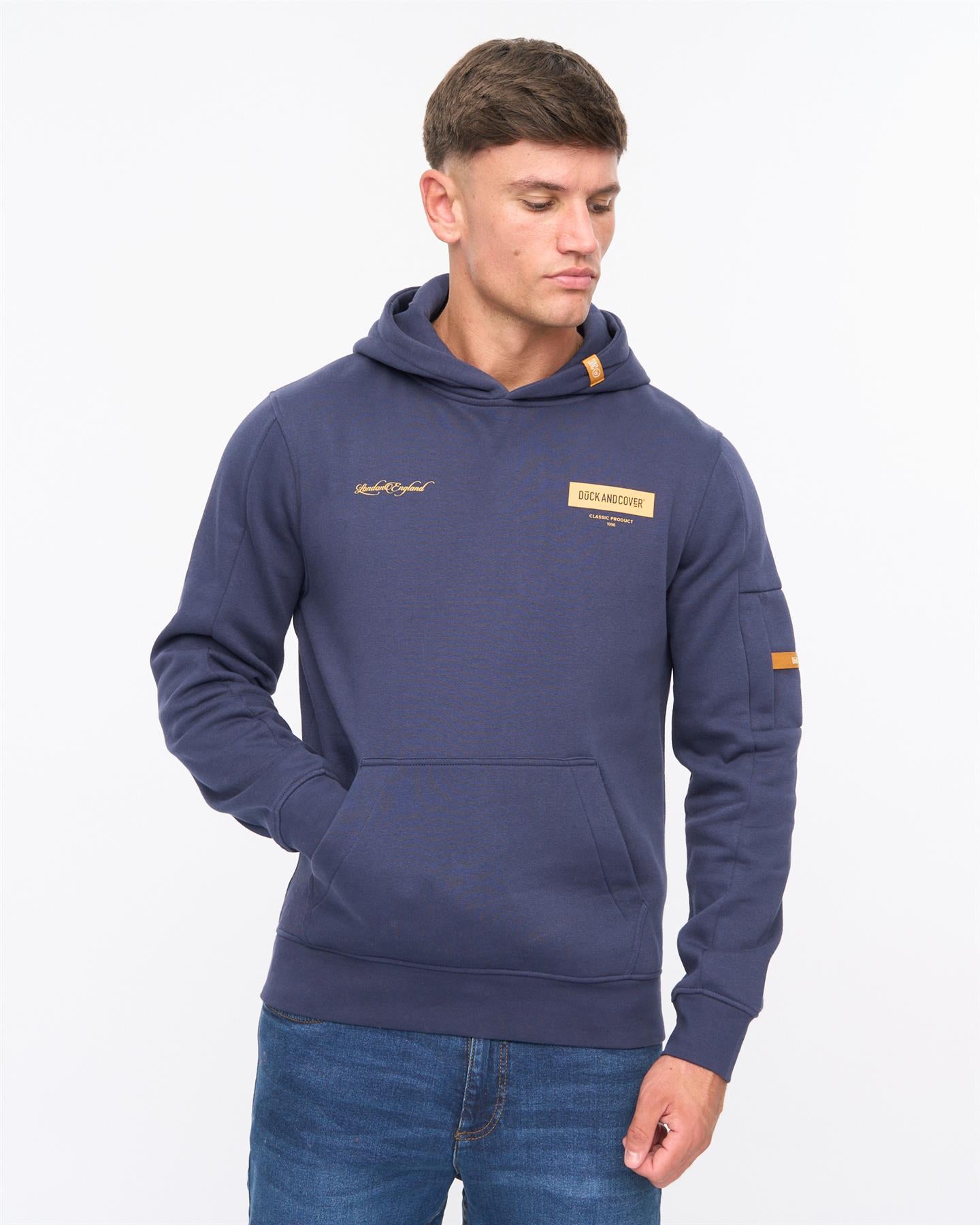 Mens Marsak V2 Hoodie Indigo