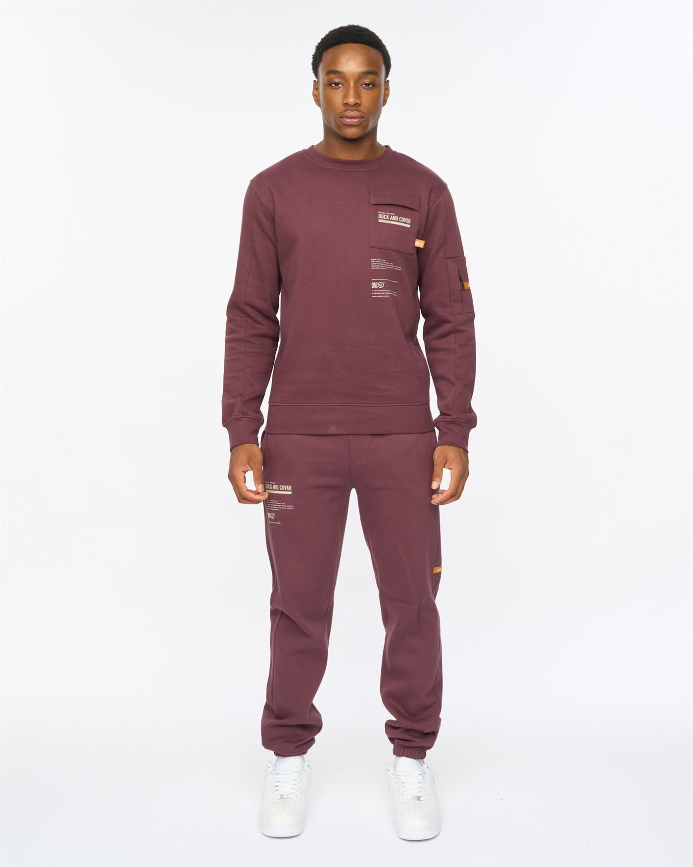 Mens Applewold Joggers Raisin