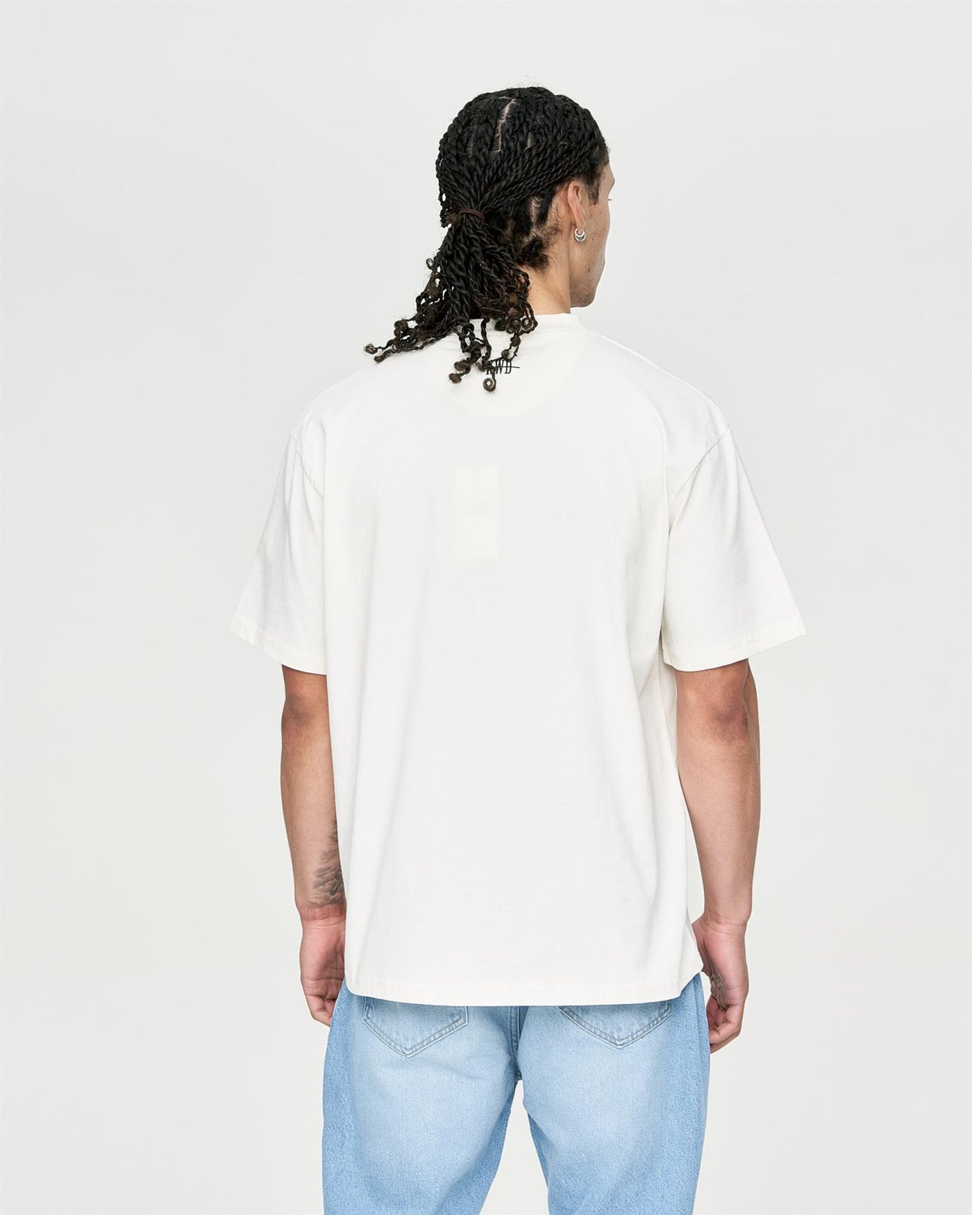 Mens Studio Snake Eyes T-Shirt Off White