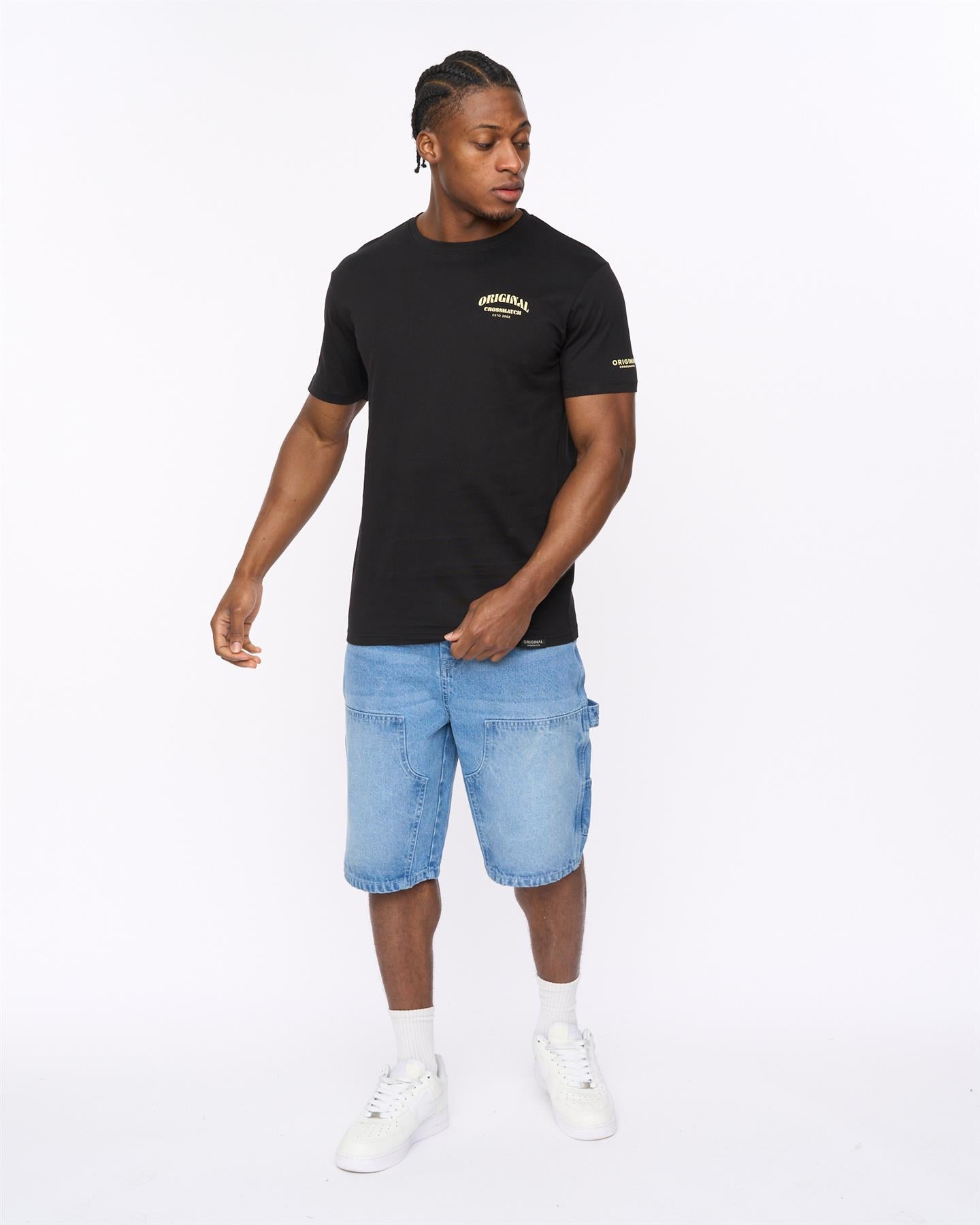 Mens Labstock T-Shirt Black