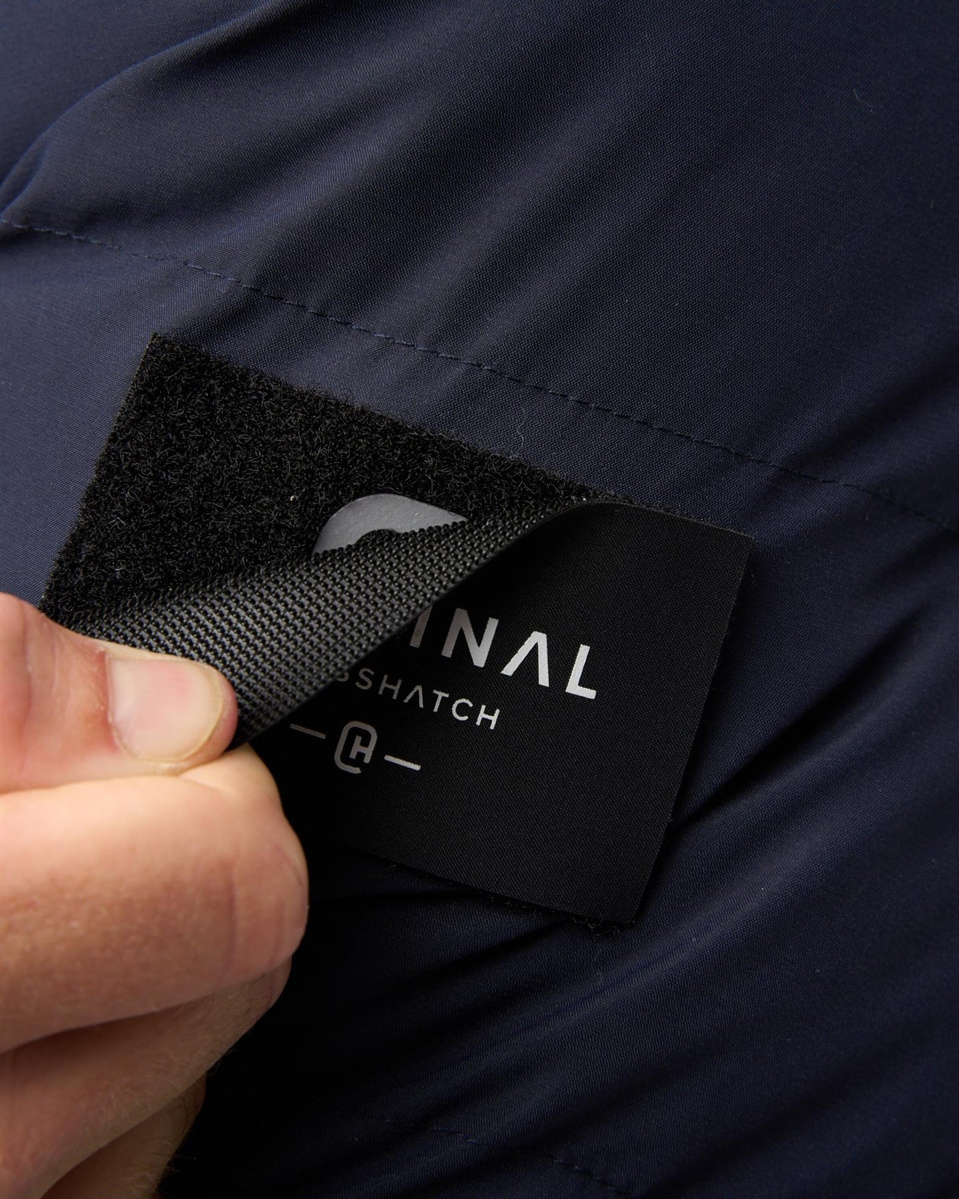 Mens Kampleys Embossed Jacket Navy