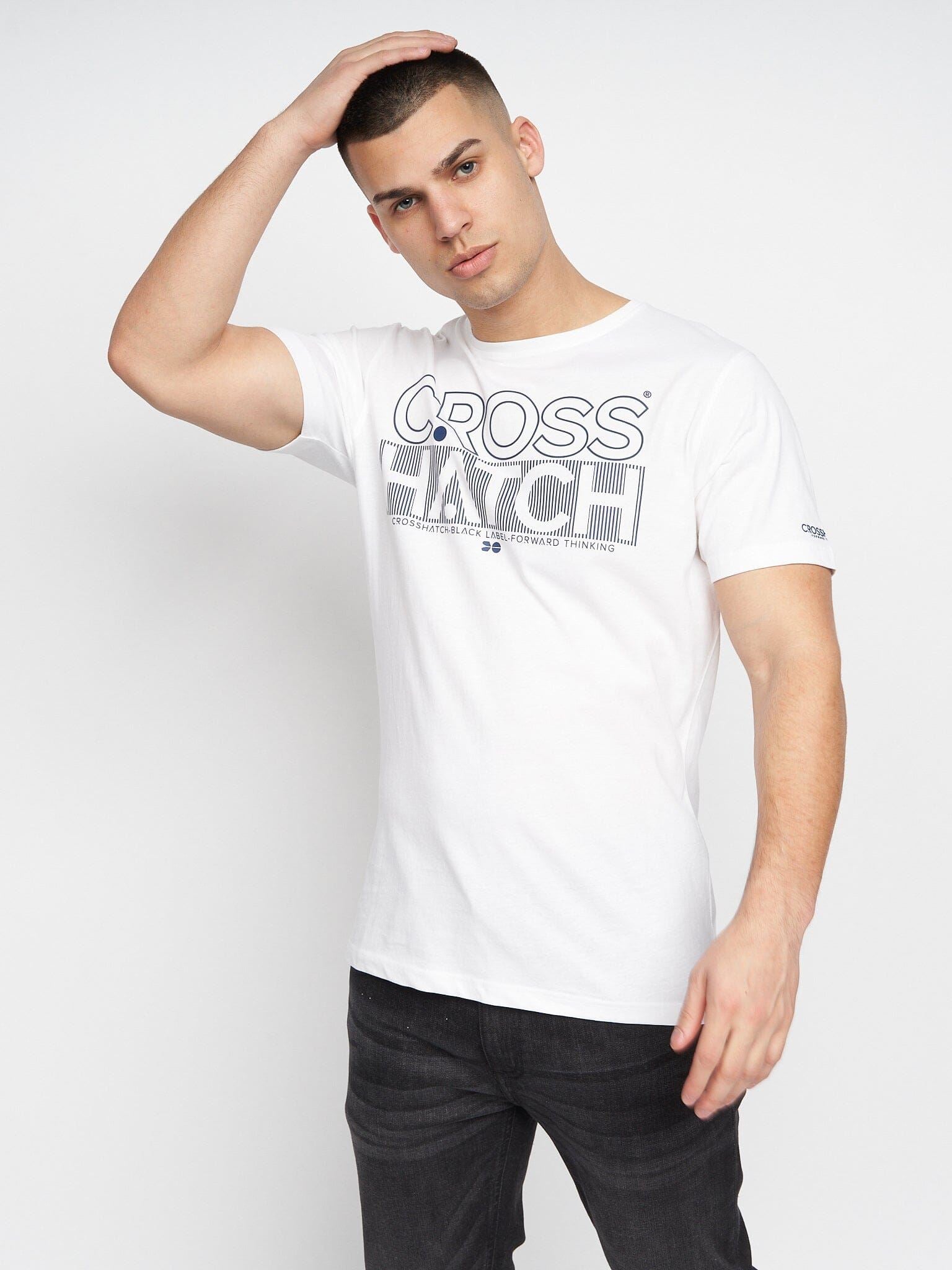 Raynen T-Shirt 2pk Navy/White