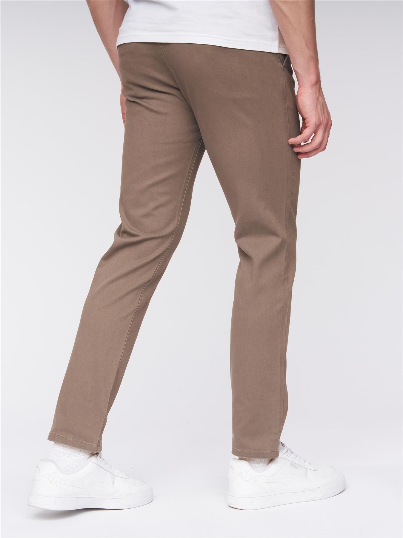 Mens Visit Chinos Tan