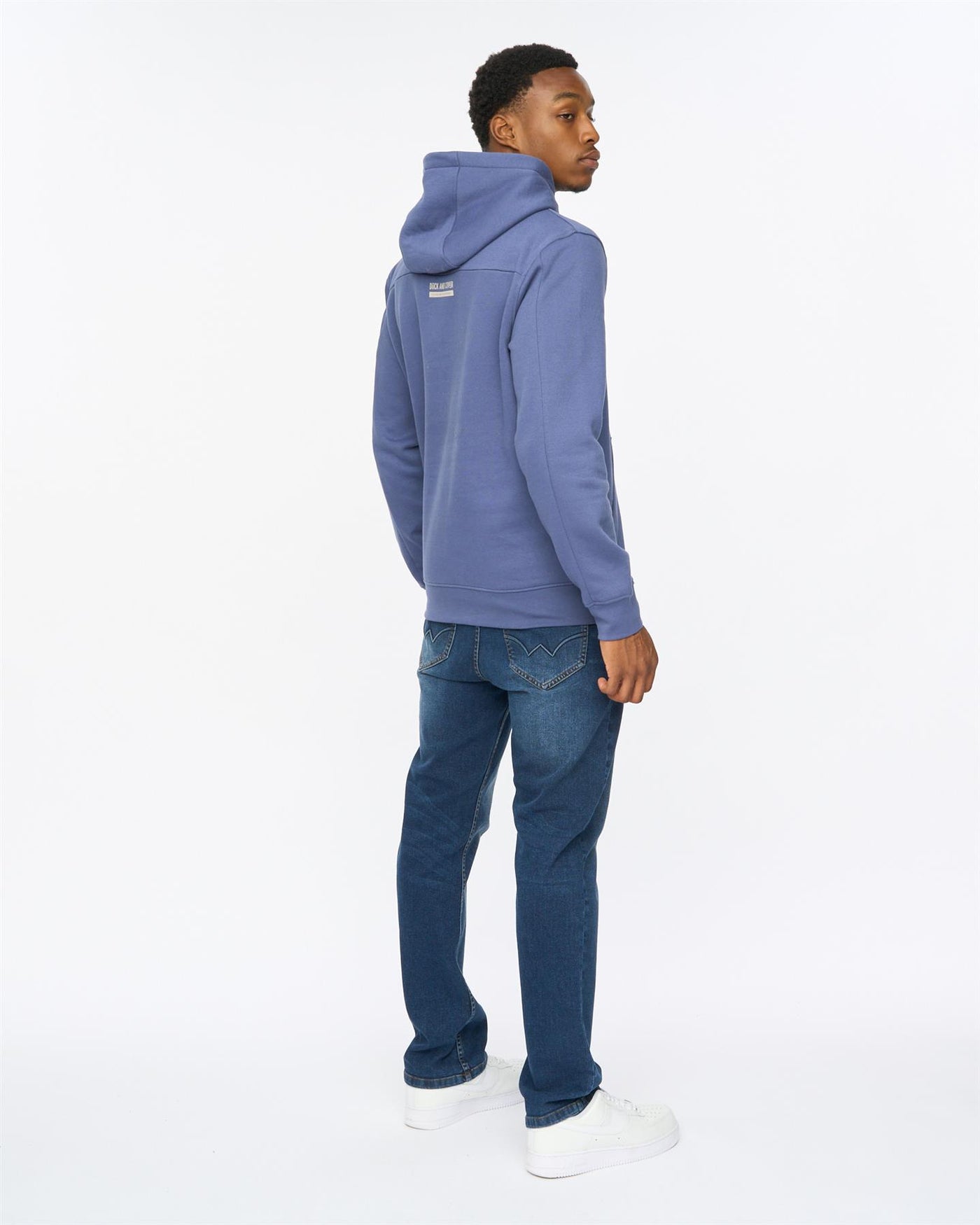 Mens Ambridge Hoodie Denim Blue