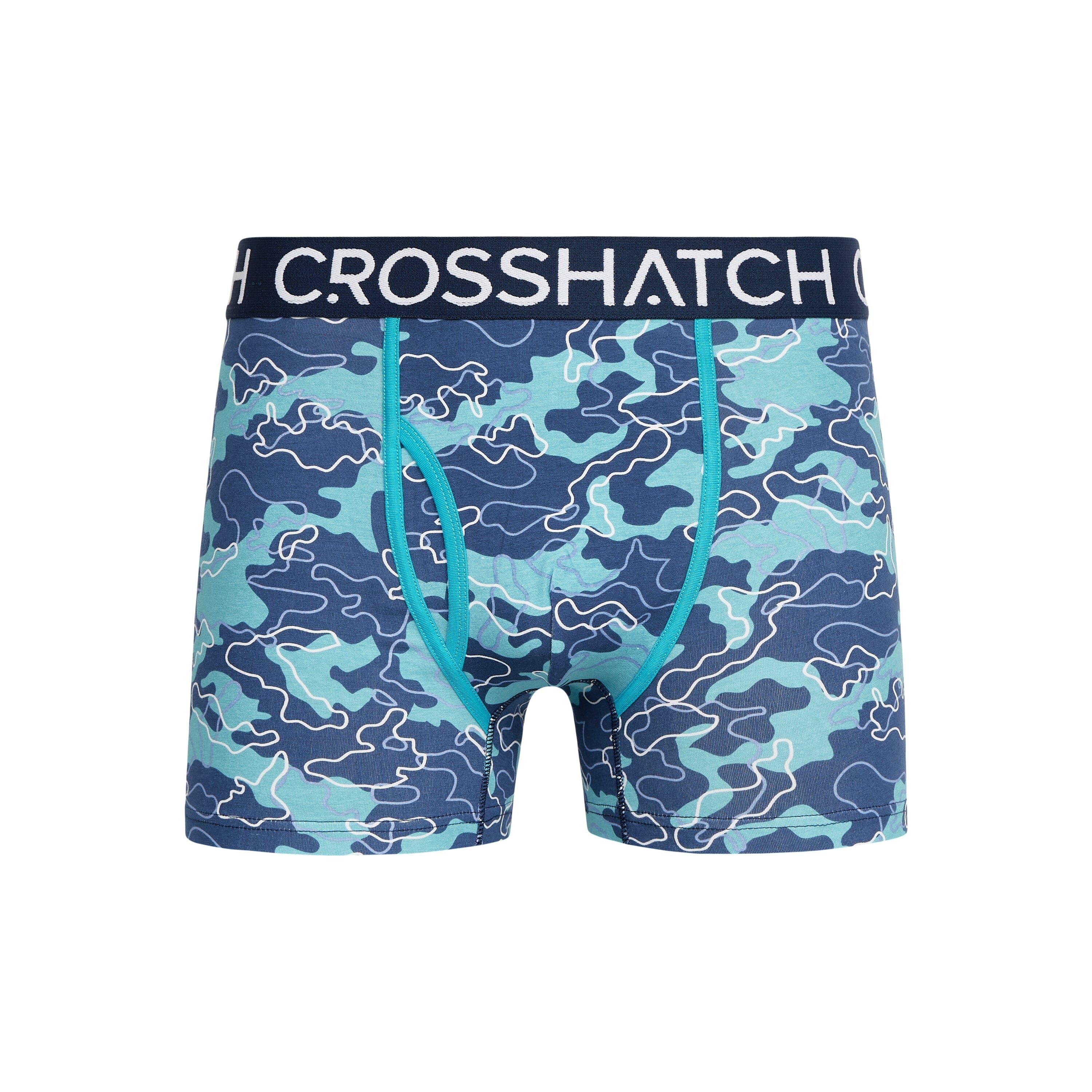 Mens Lynol Boxers 3pk Teal